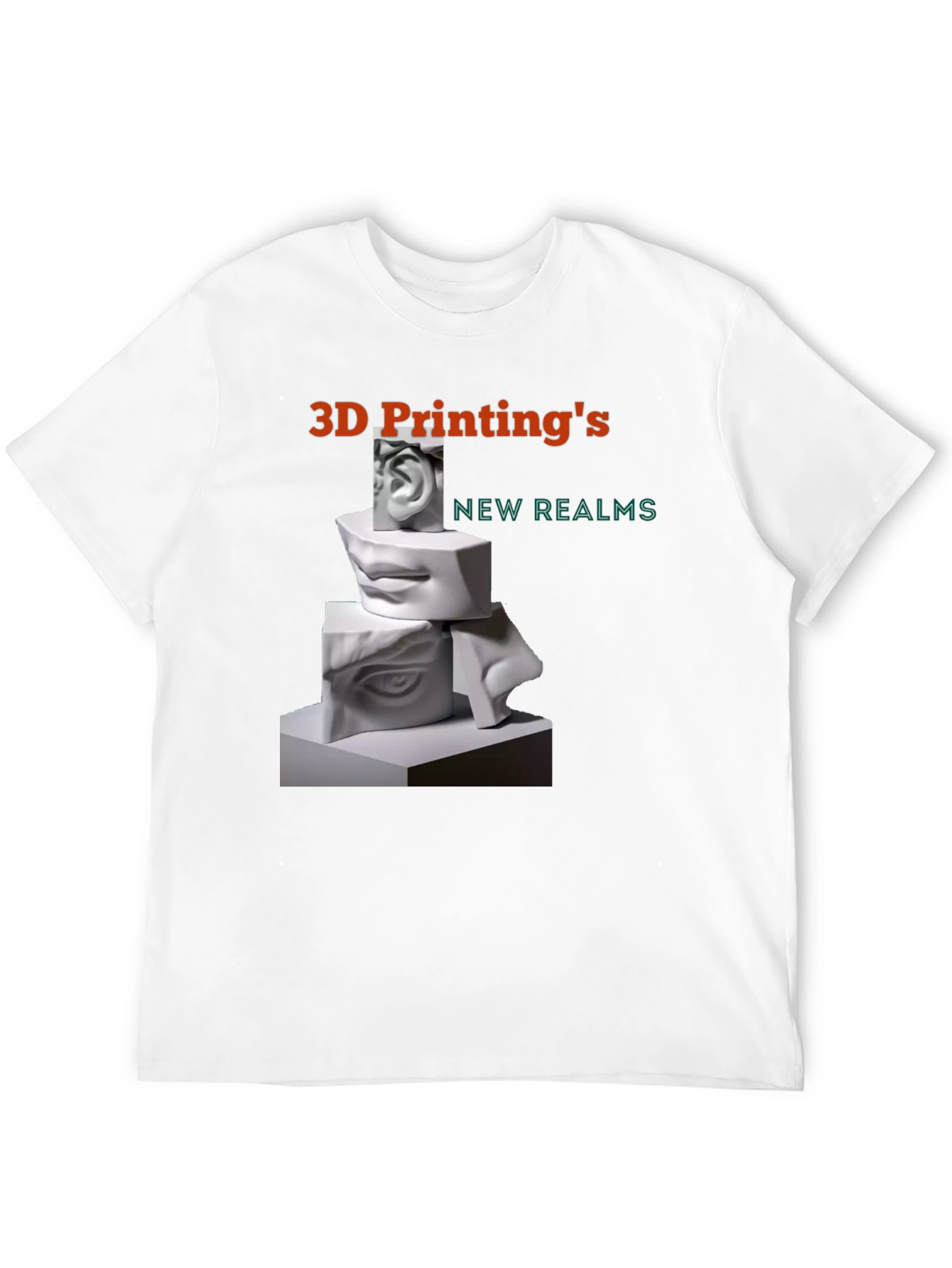 3D Printing Art T-Shirt - Black