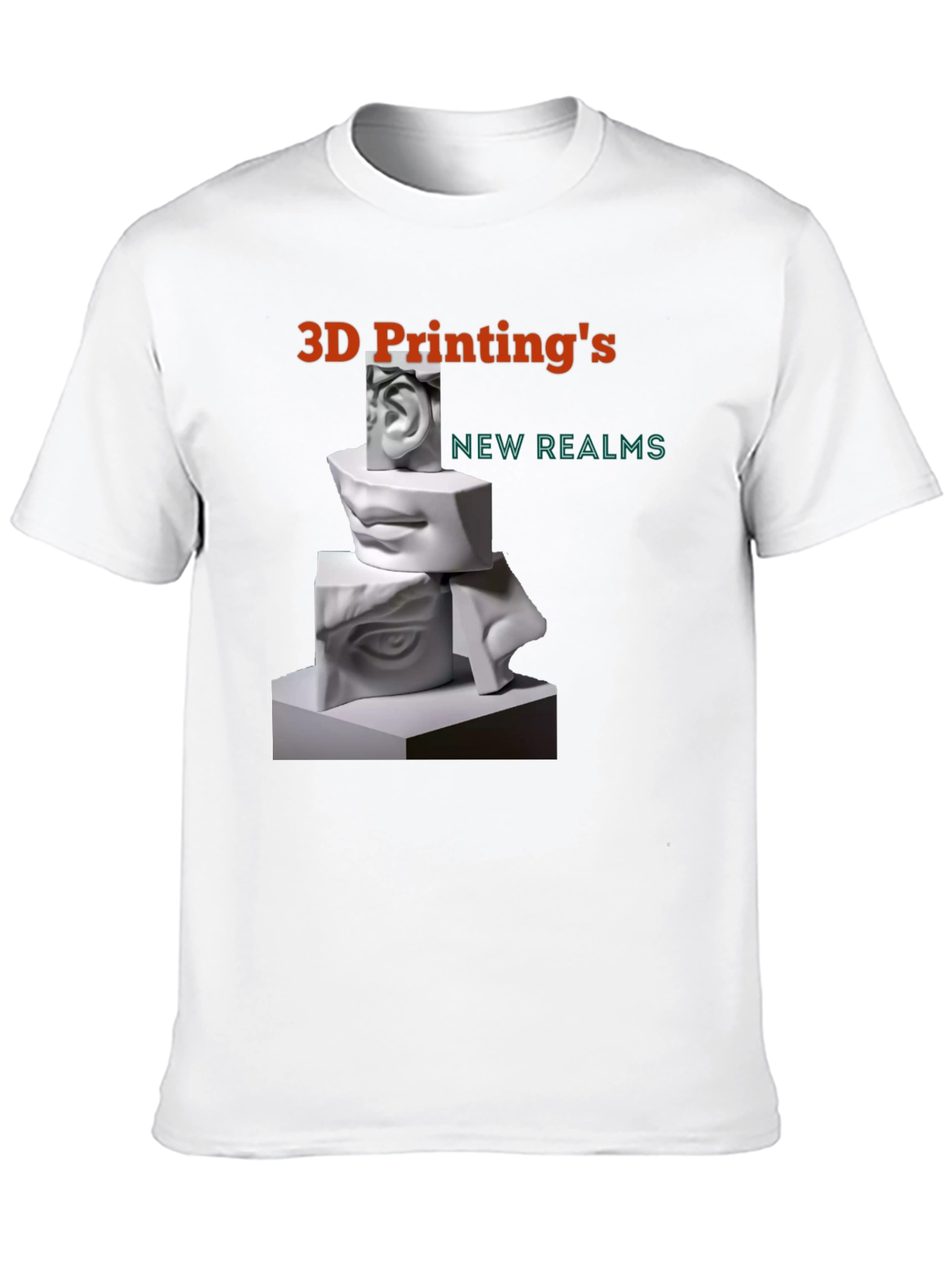 3D Printing Art T-Shirt - Black