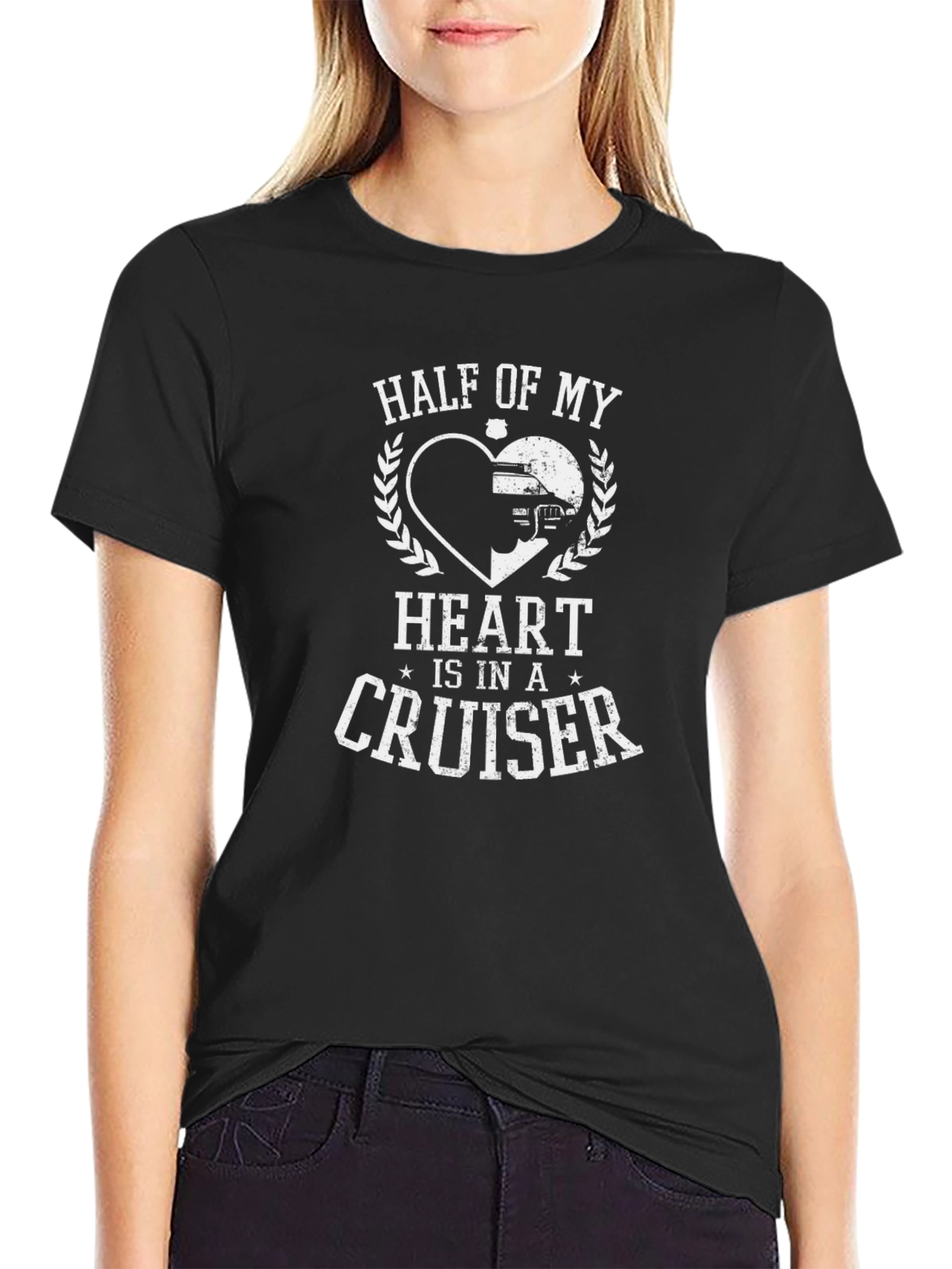 Half My Heart Cruiser Graphic Tee