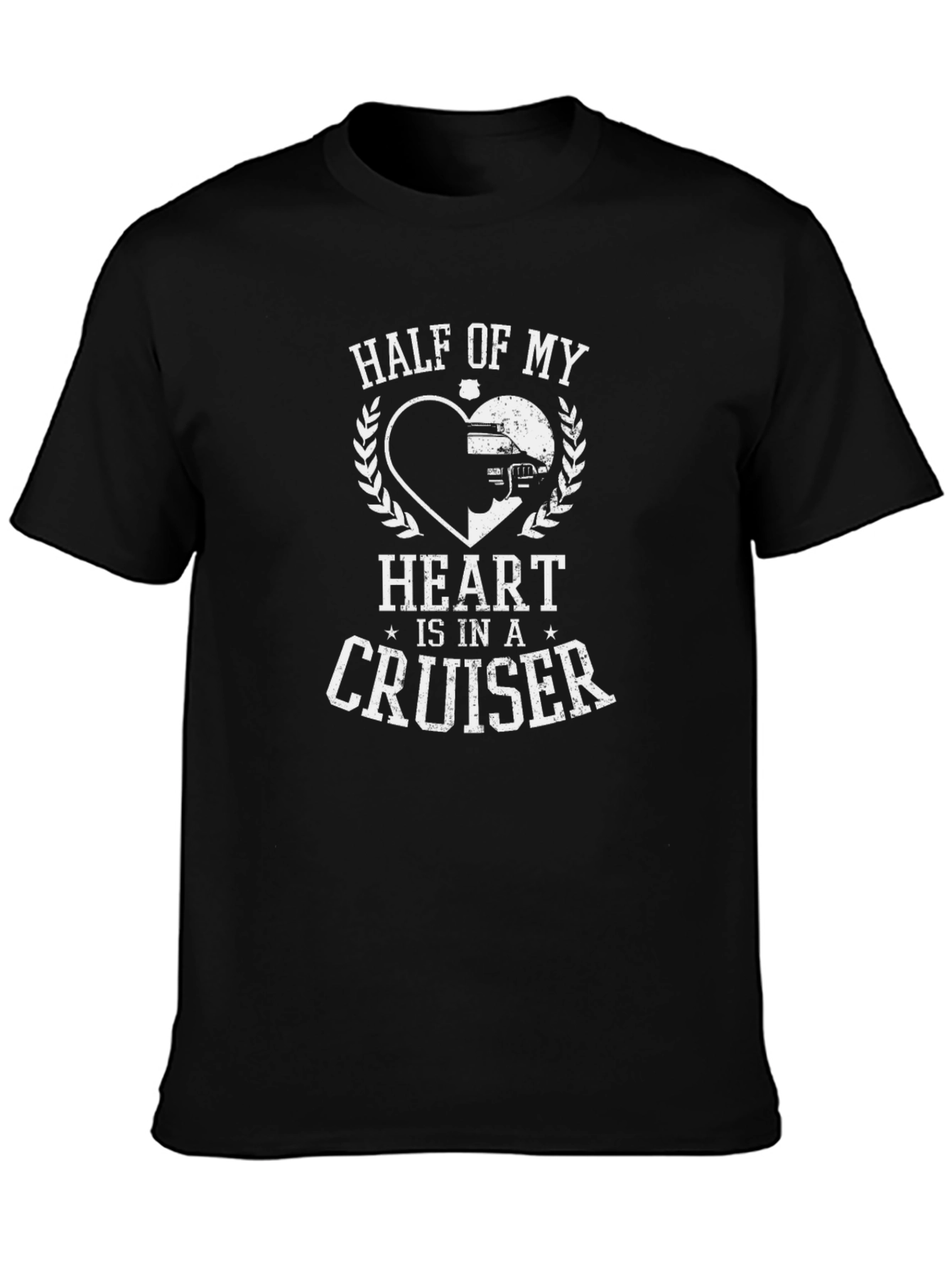 Half My Heart Cruiser Graphic Tee