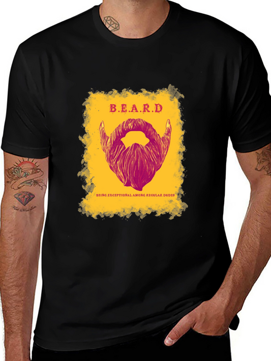 Beard Exceptional Among Regular Dudes Graphic Tee