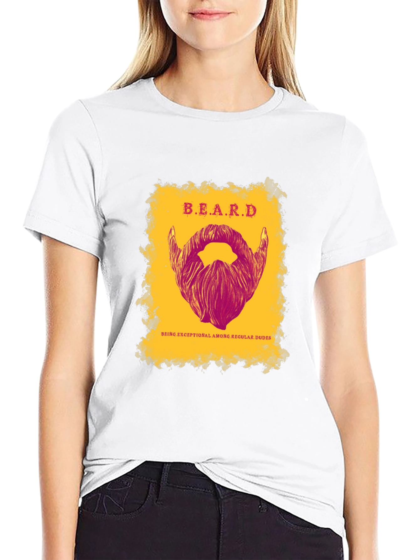 Beard Exceptional Among Regular Dudes Graphic Tee