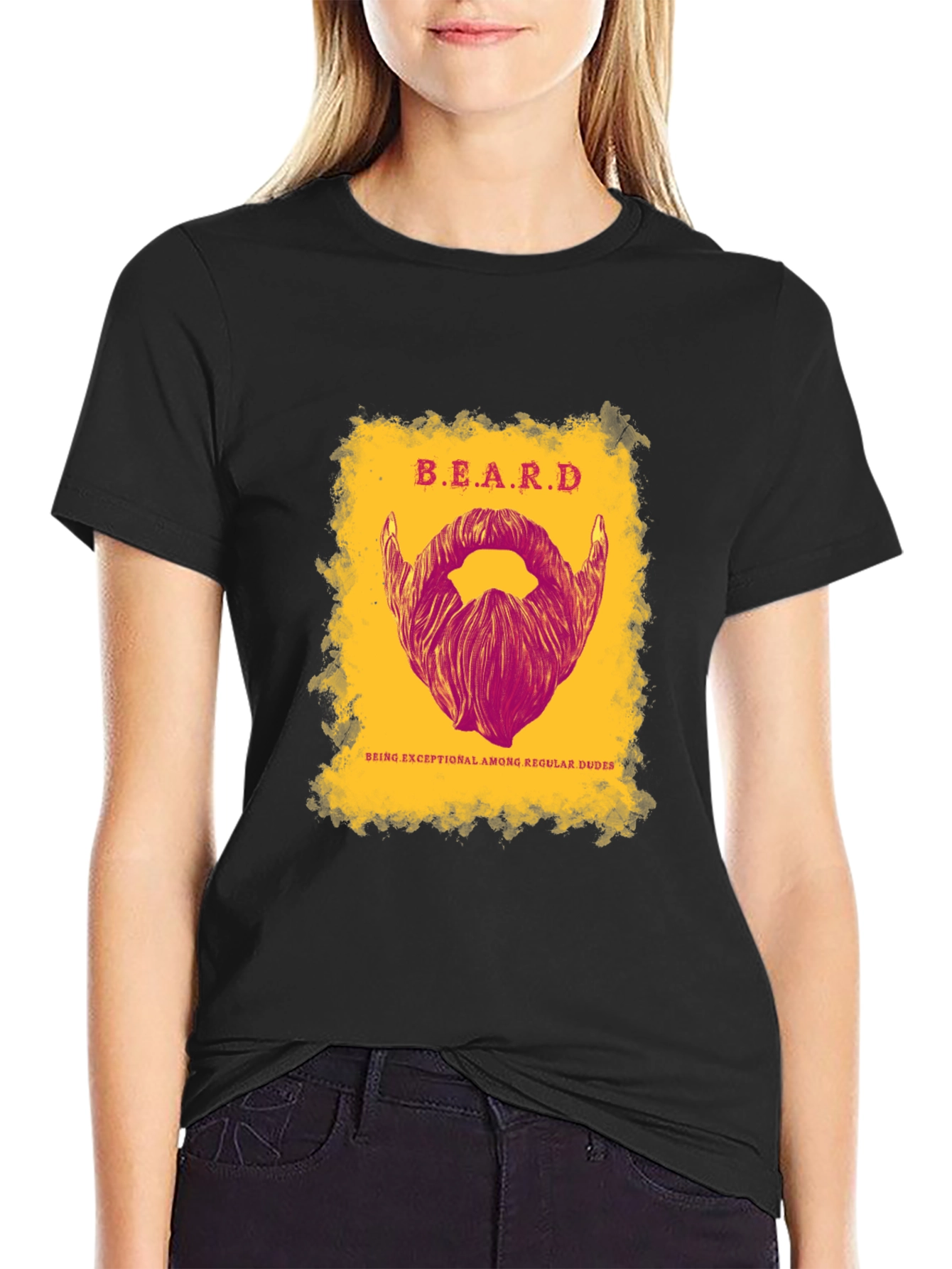 Beard Exceptional Among Regular Dudes Graphic Tee