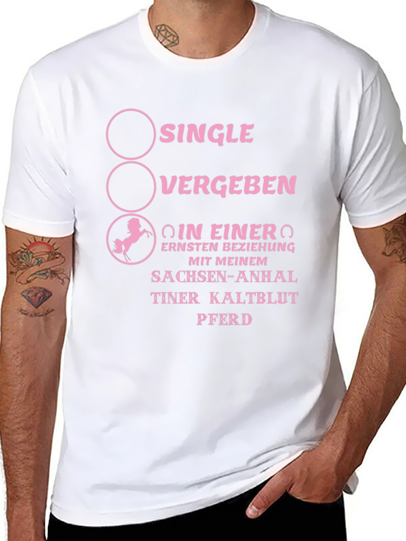 Single Vergeben Horse T-Shirt