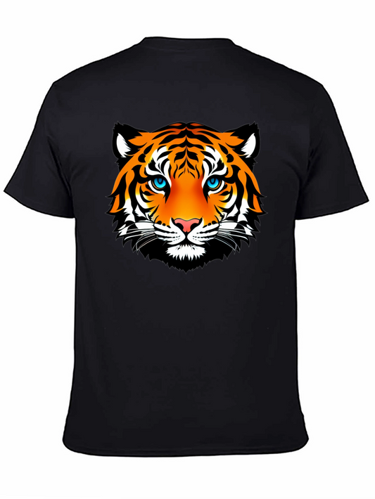 Tiger Graphic Tee - Bold Black T-Shirt