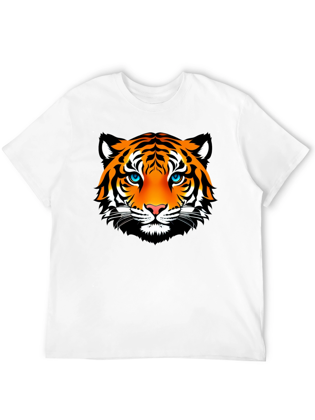 Tiger Graphic Tee - Bold Black T-Shirt