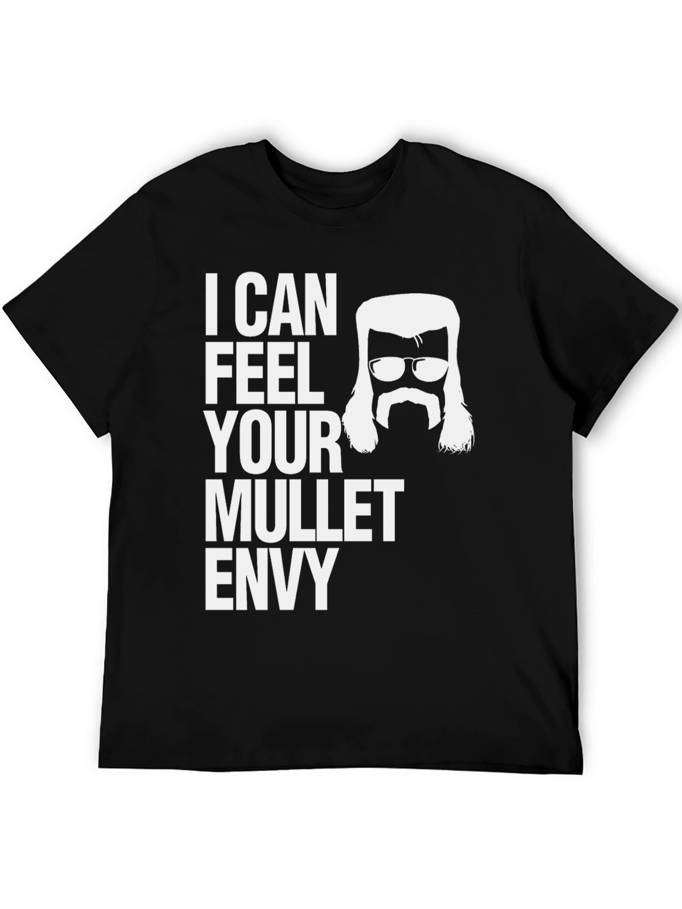 Mullet Envy Tee - Funny Humor Shirt