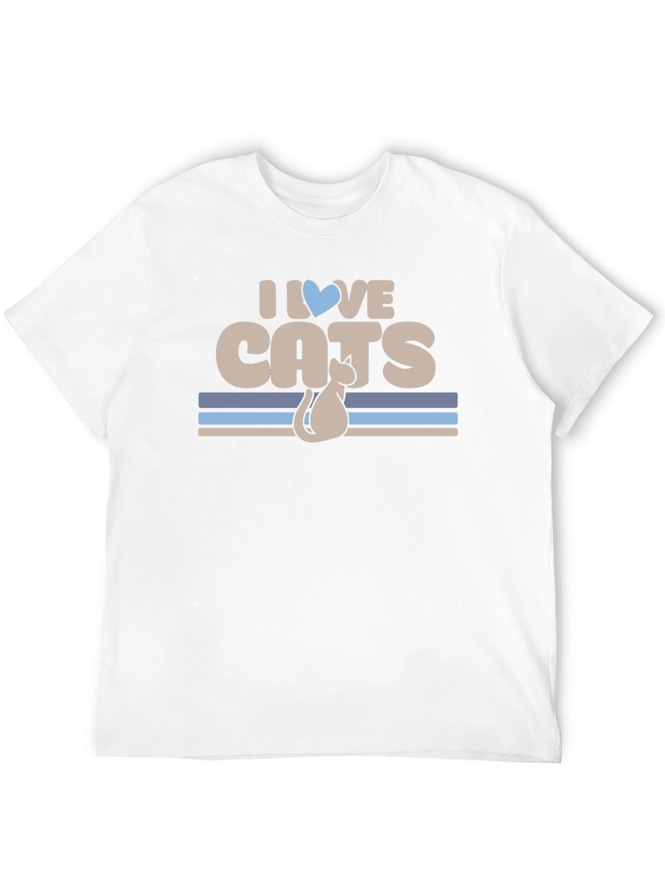 I Love Cats Graphic T-Shirt