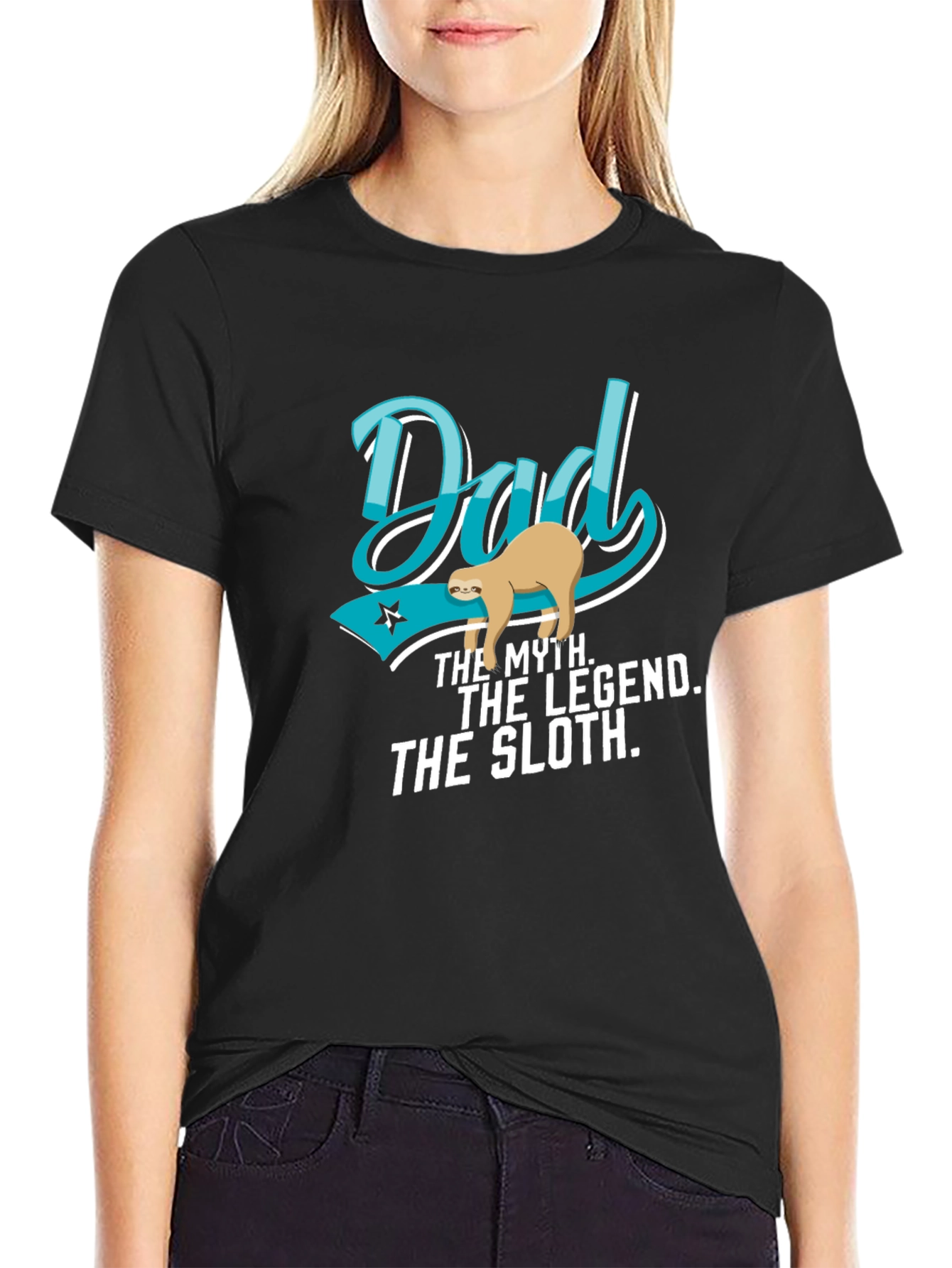 Dad The Myth The Legend The Sloth T-Shirt