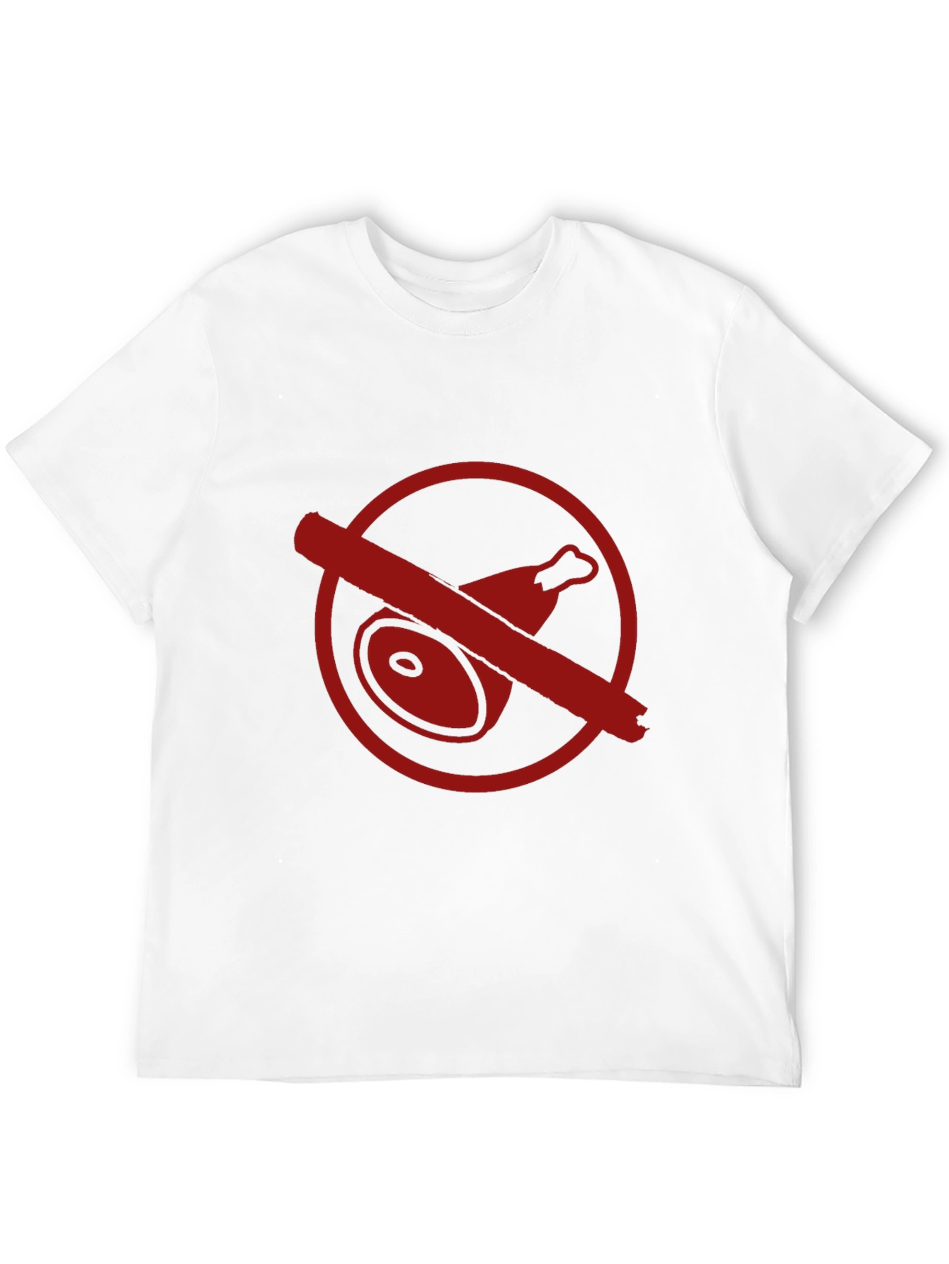 No Meat T-Shirt - Bold Vegetarian Style
