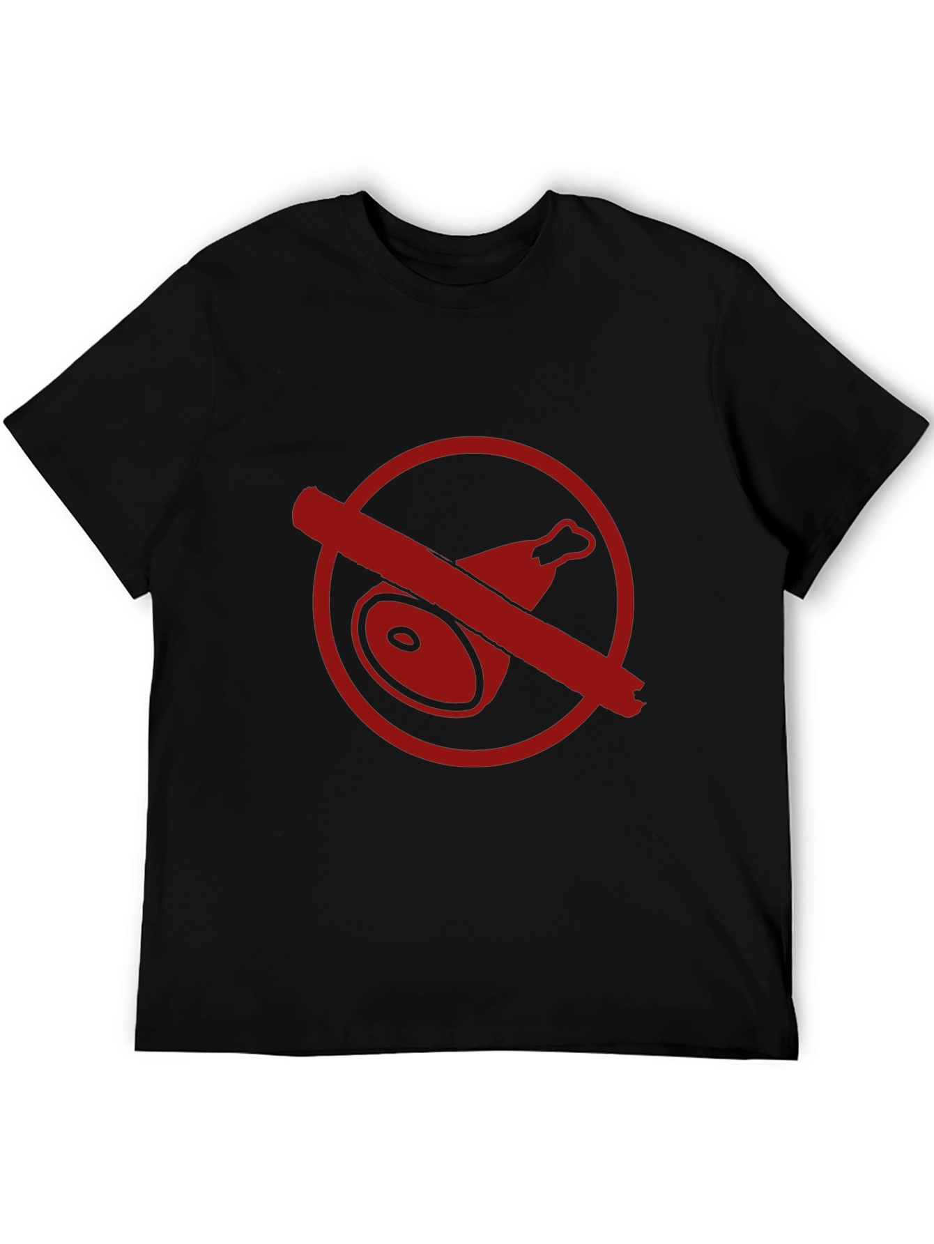 No Meat T-Shirt - Bold Vegetarian Style
