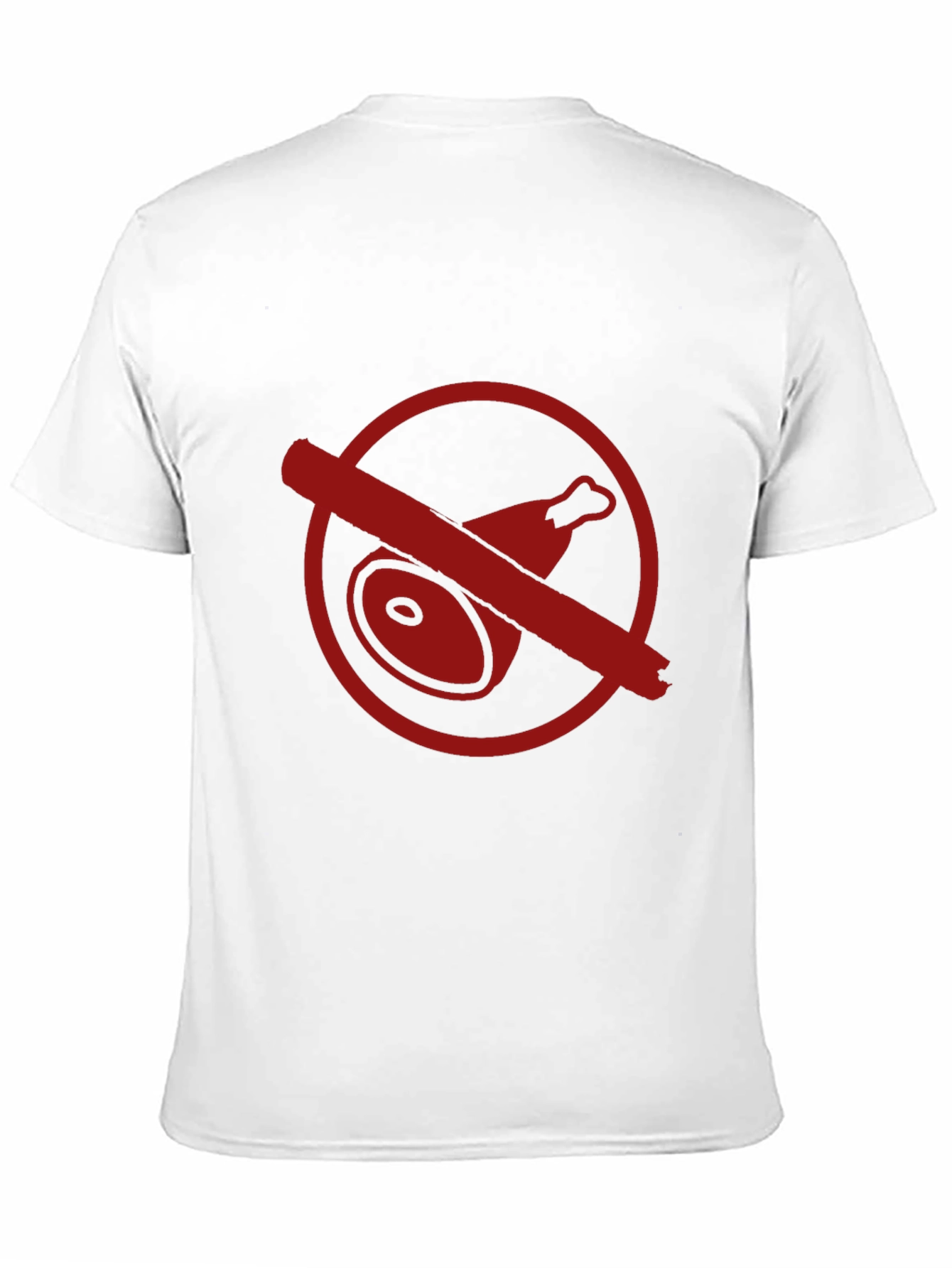 No Meat T-Shirt - Bold Vegetarian Style
