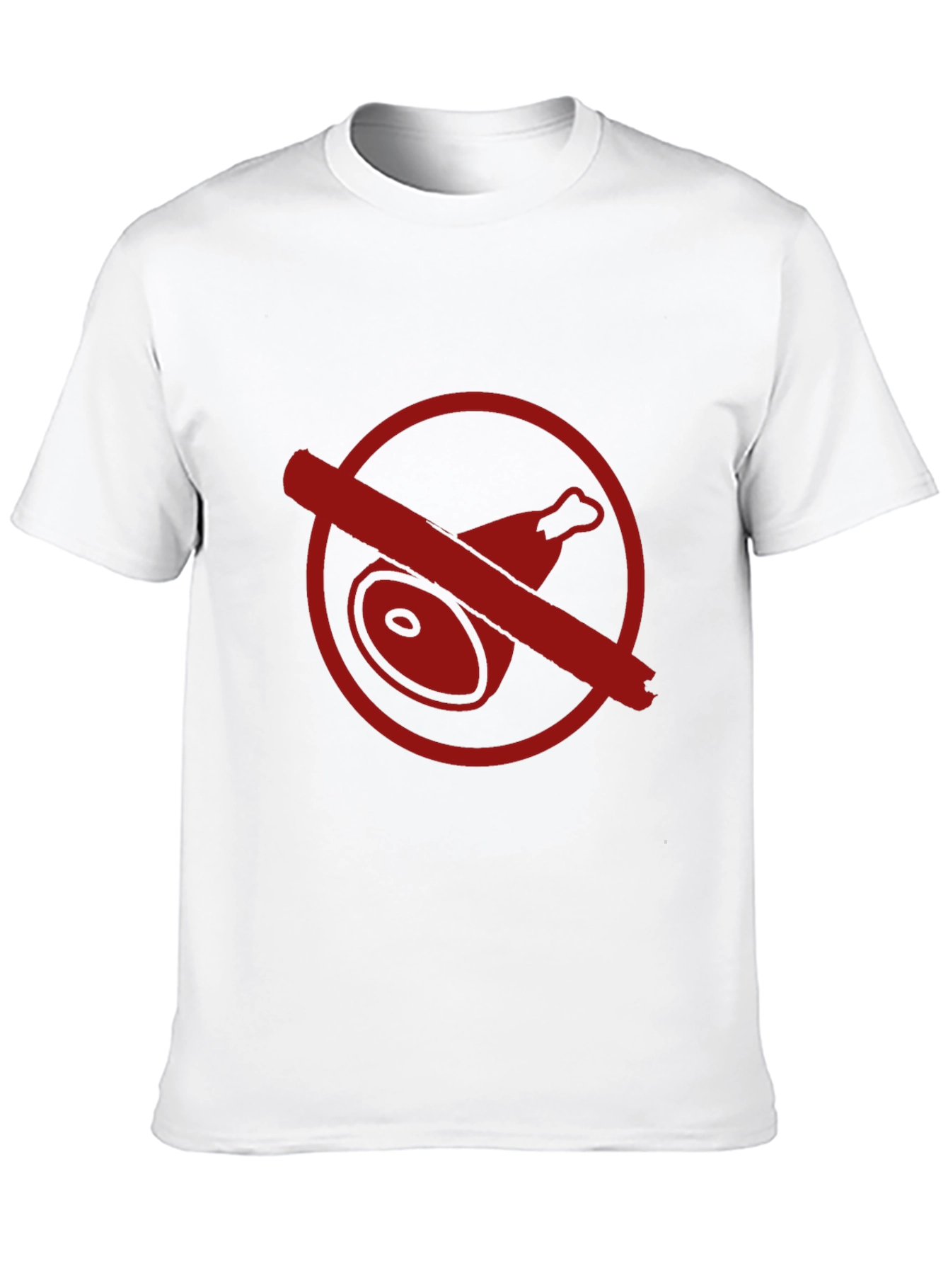 No Meat T-Shirt - Bold Vegetarian Style