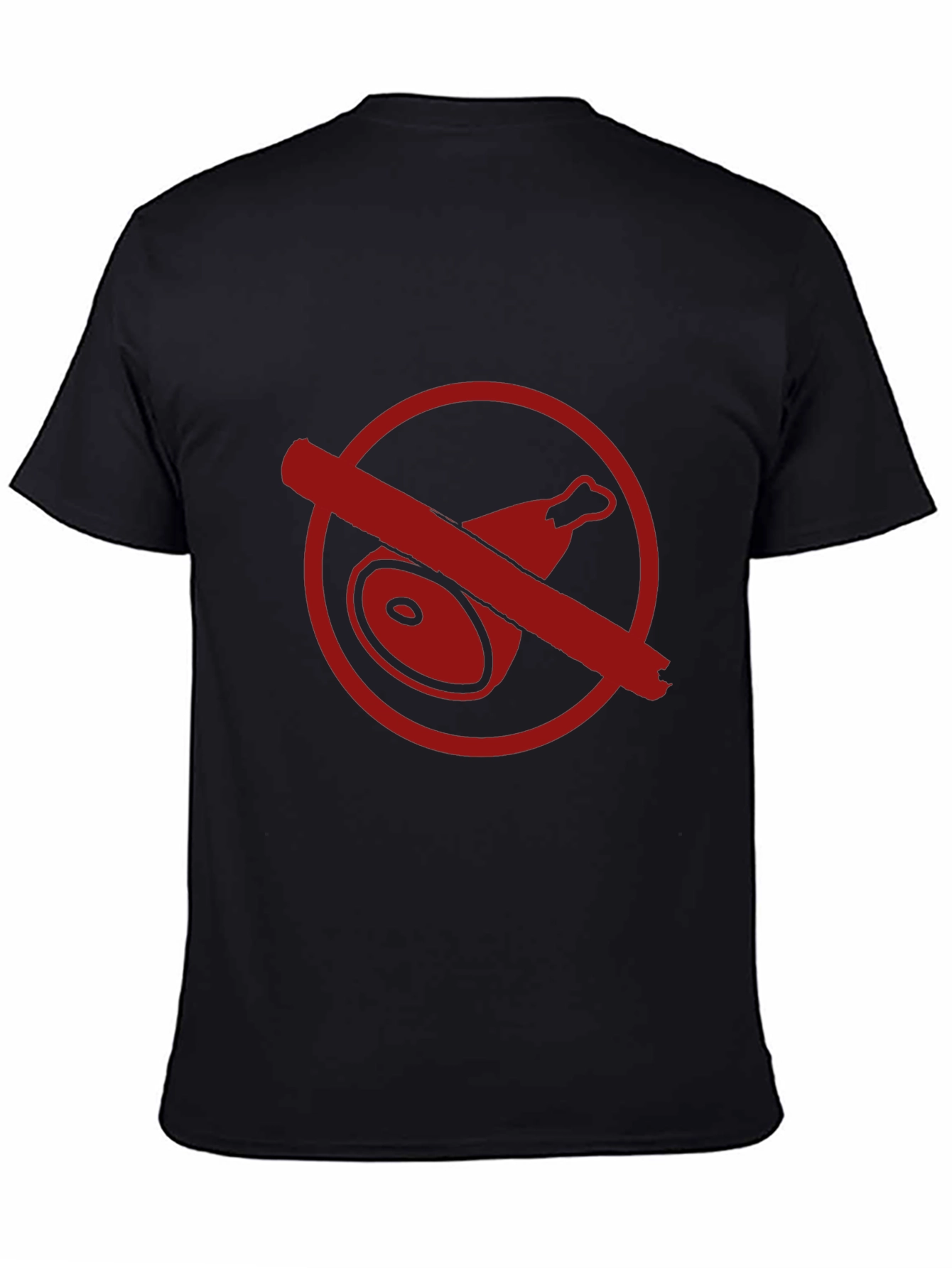 No Meat T-Shirt - Bold Vegetarian Style