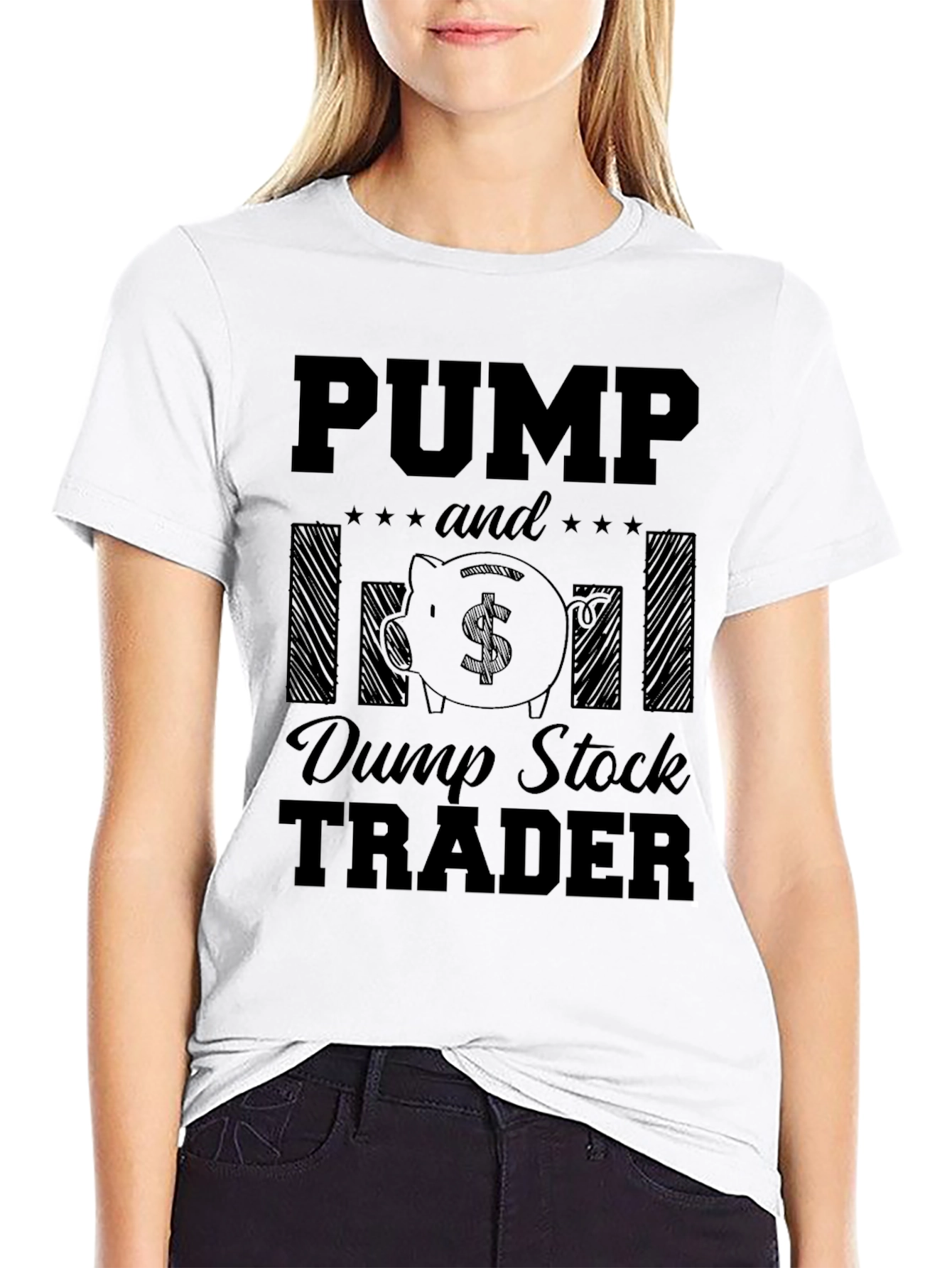 Pump and Dump Stock Trader Graphic T-Shirt