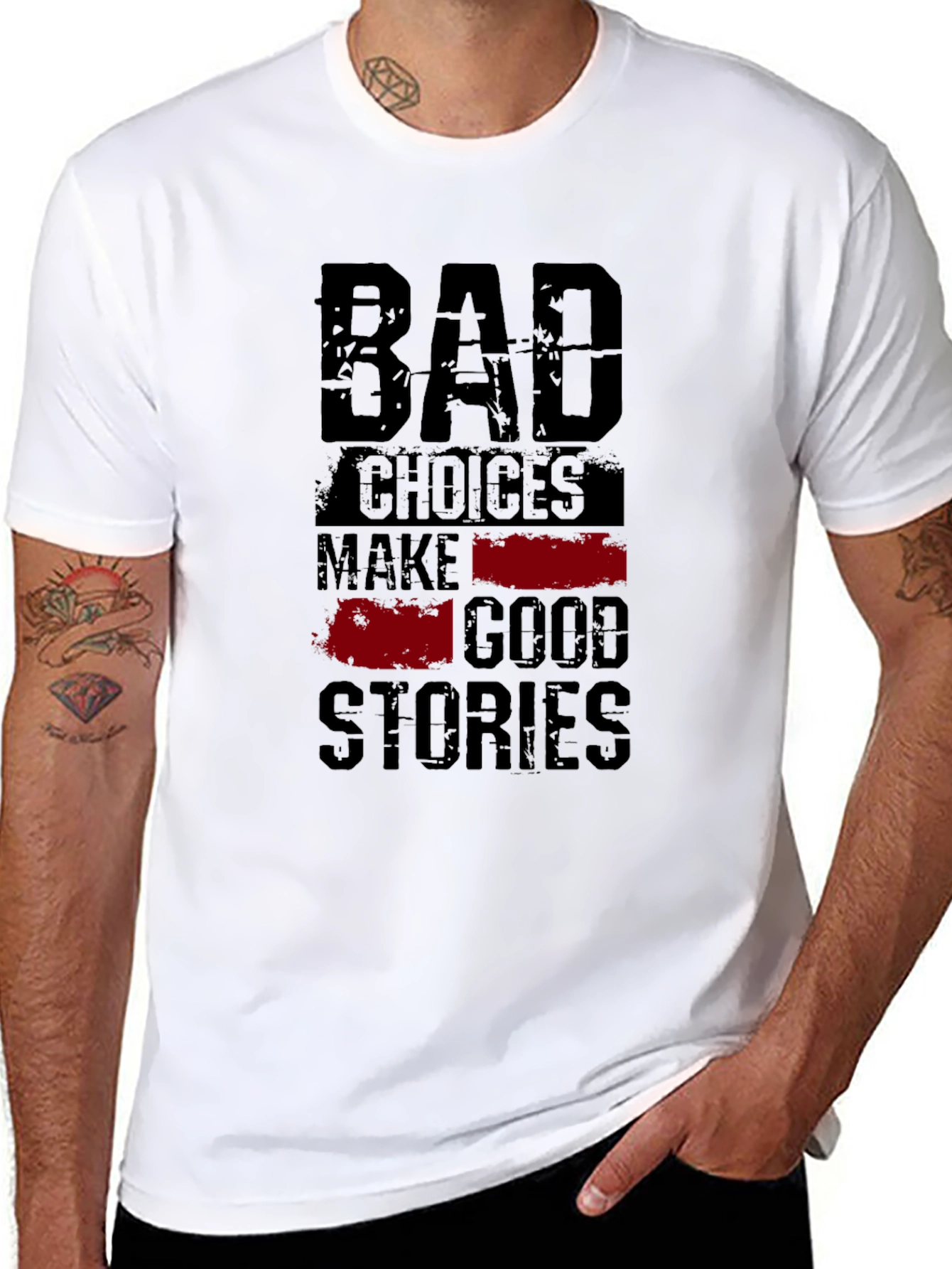 Bad Choices Good Stories Graphic Tee