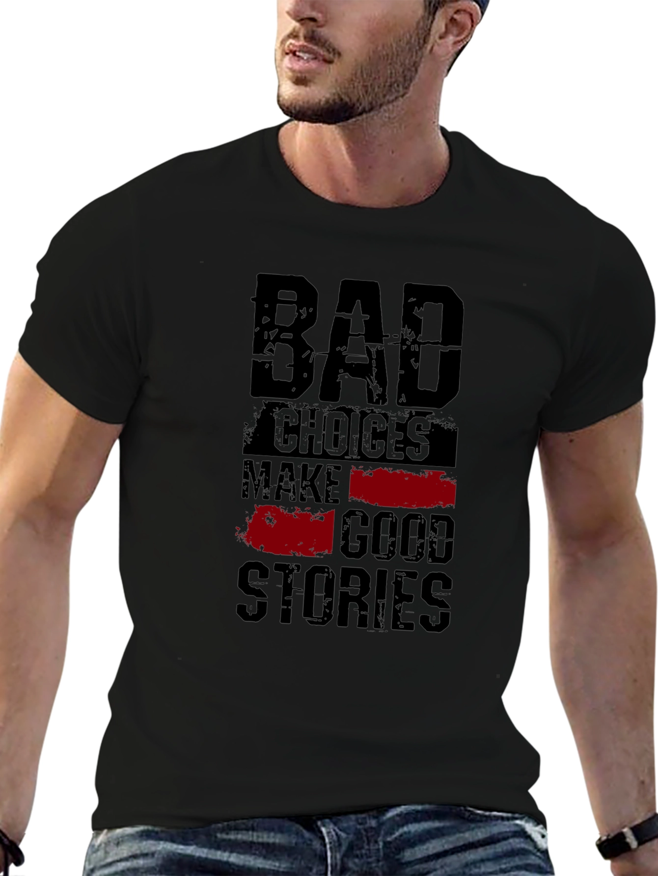 Bad Choices Good Stories Graphic Tee