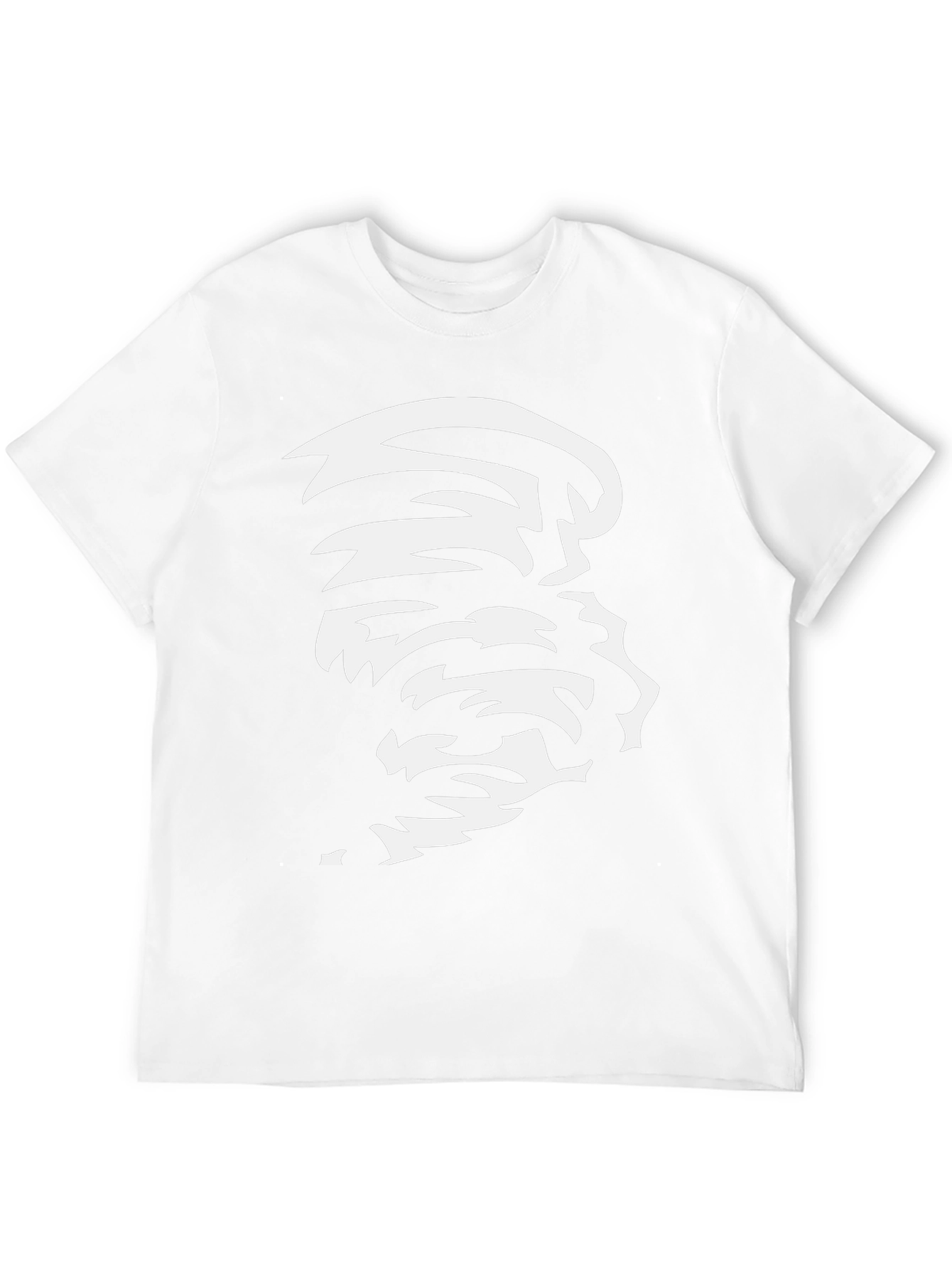 Abstract Graphic Black Tee - Modern Art Design