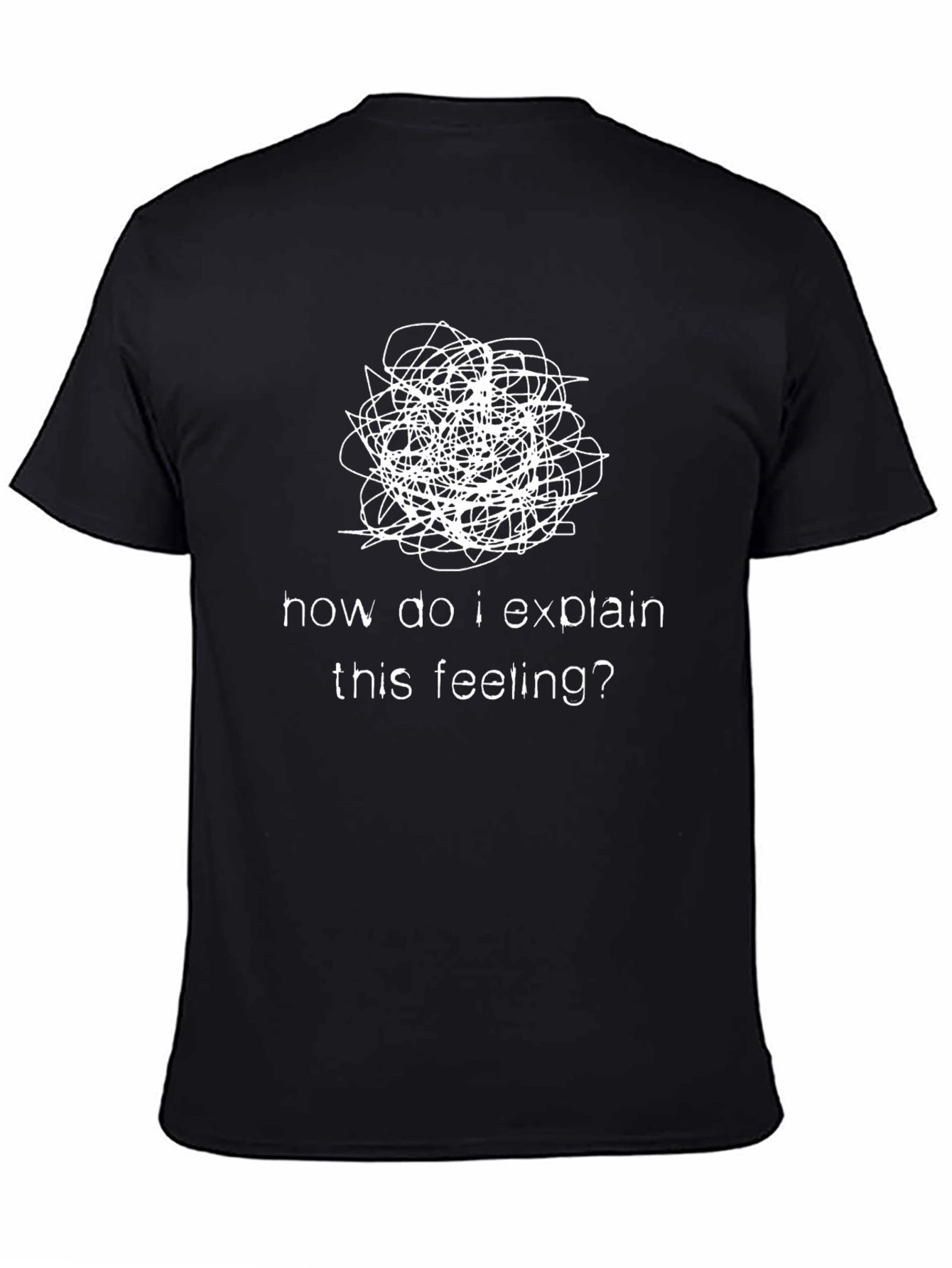 Explain This Feeling Graphic Tee - Black