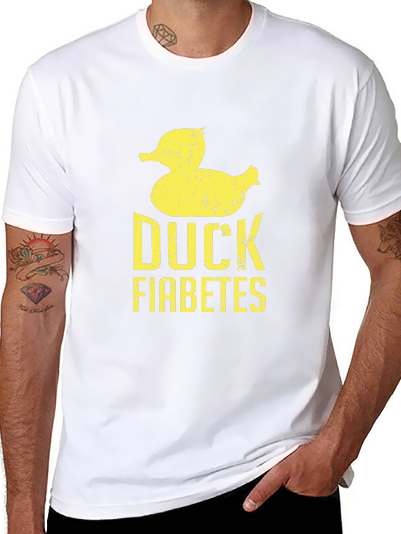 Duck Fiabetes Graphic T-Shirt