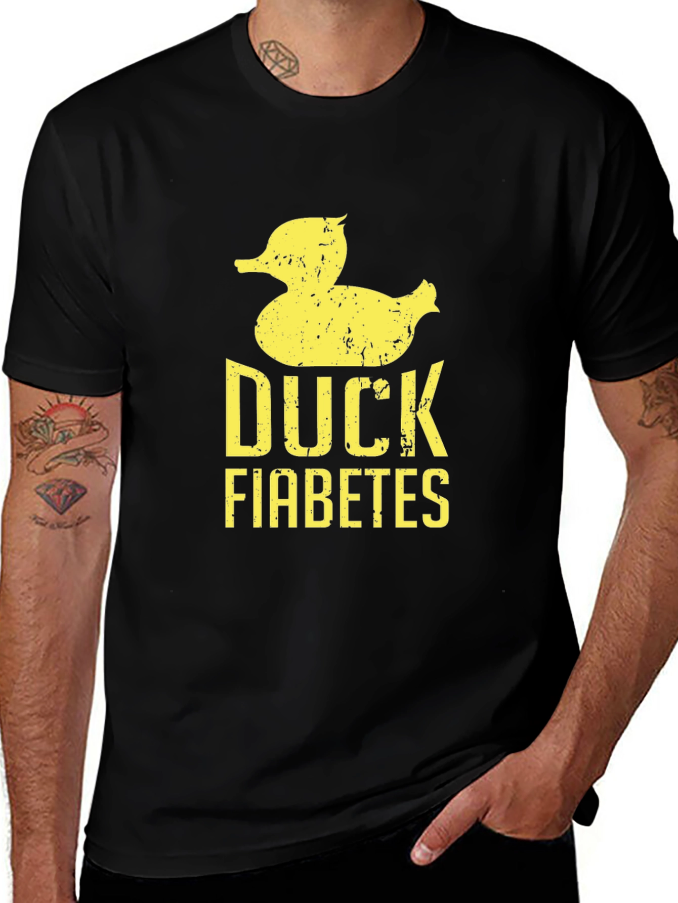 Duck Fiabetes Graphic T-Shirt
