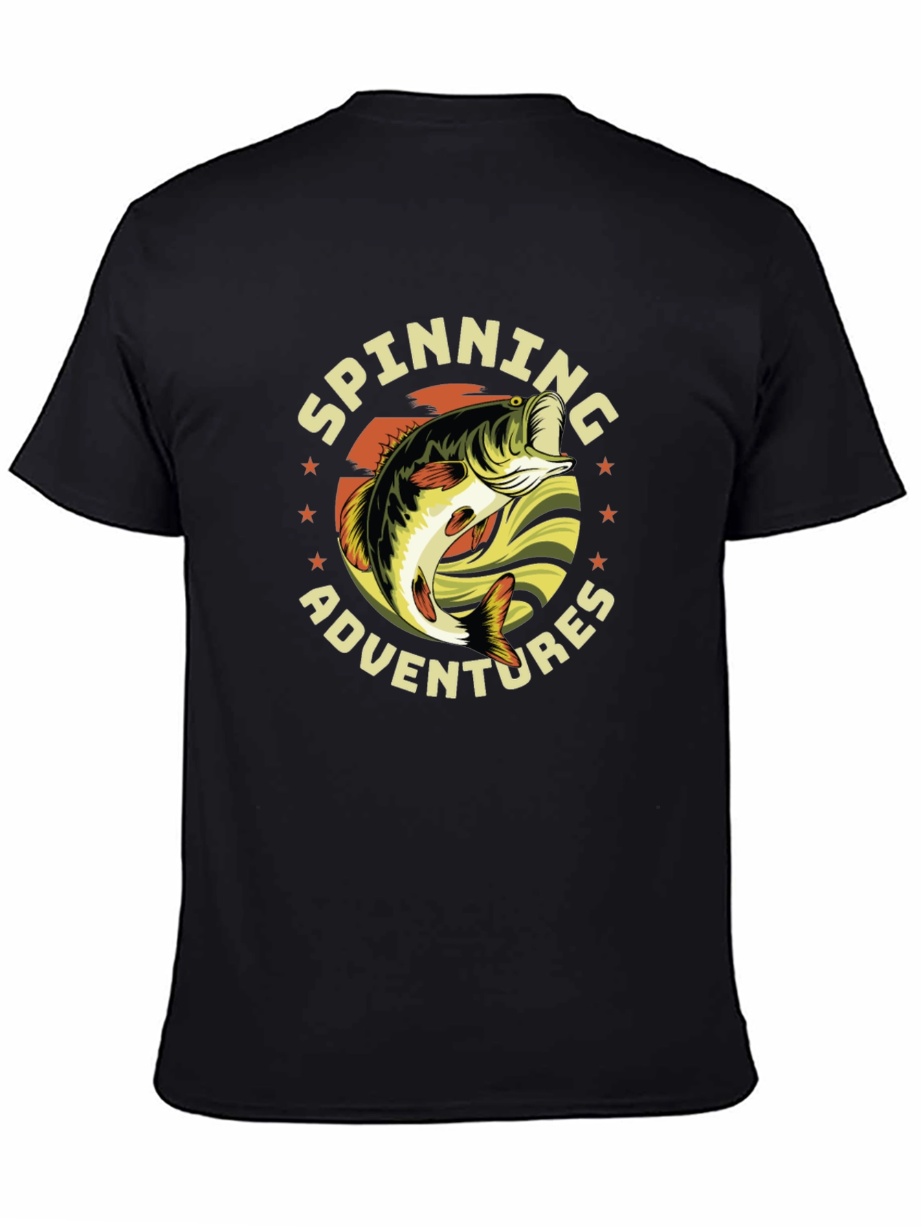Spinning Adventures Fishing T-Shirt
