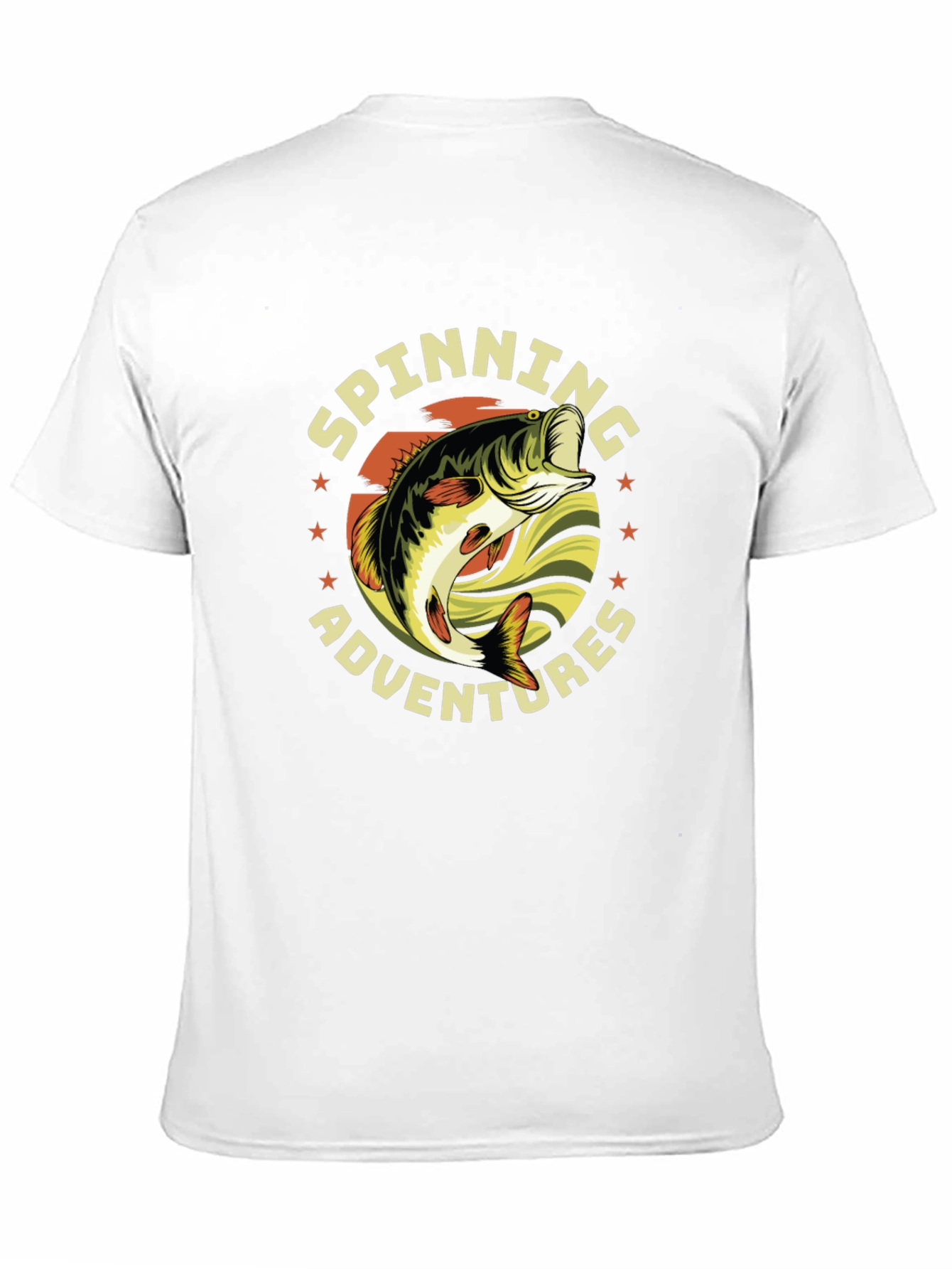 Spinning Adventures Fishing T-Shirt