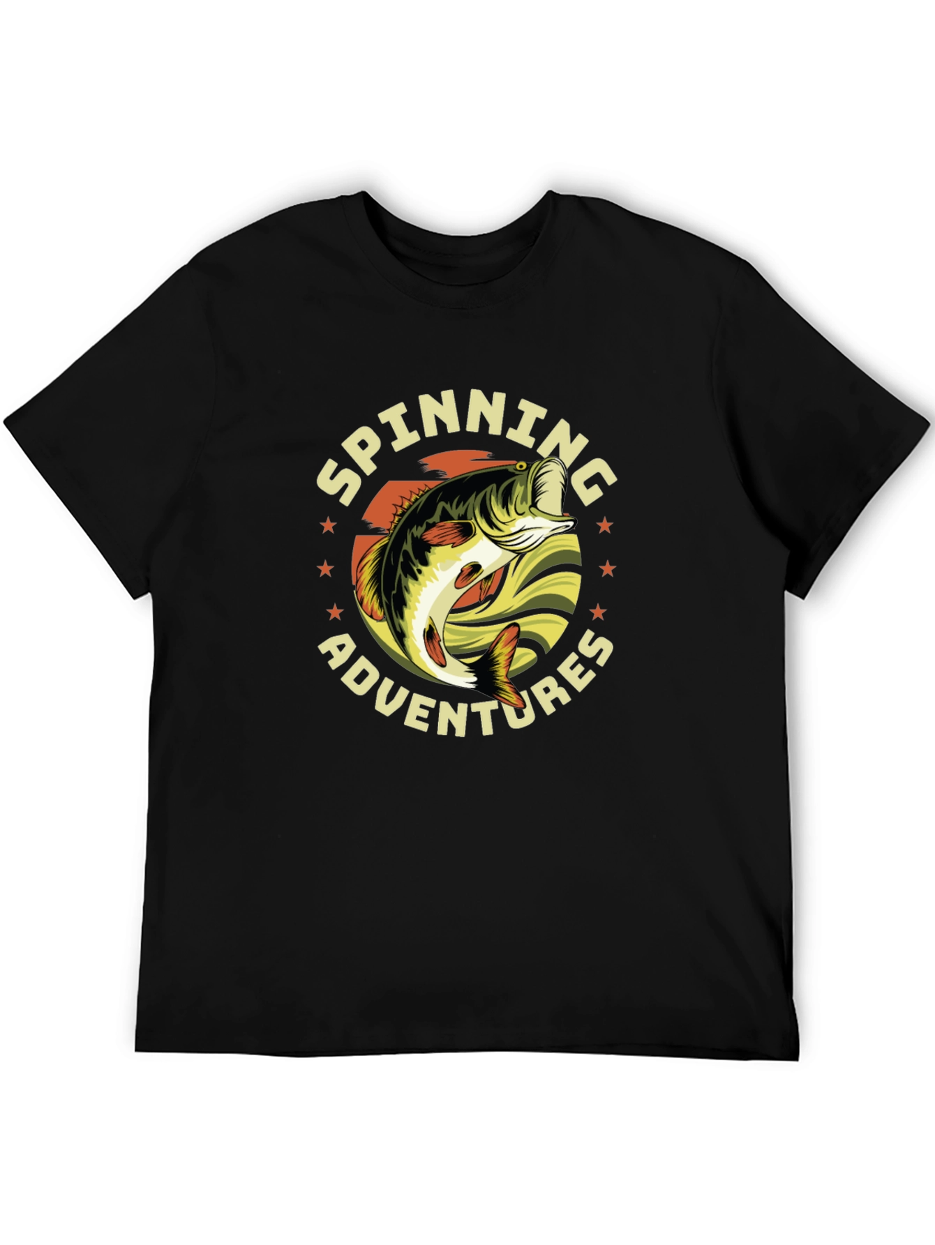 Spinning Adventures Fishing T-Shirt