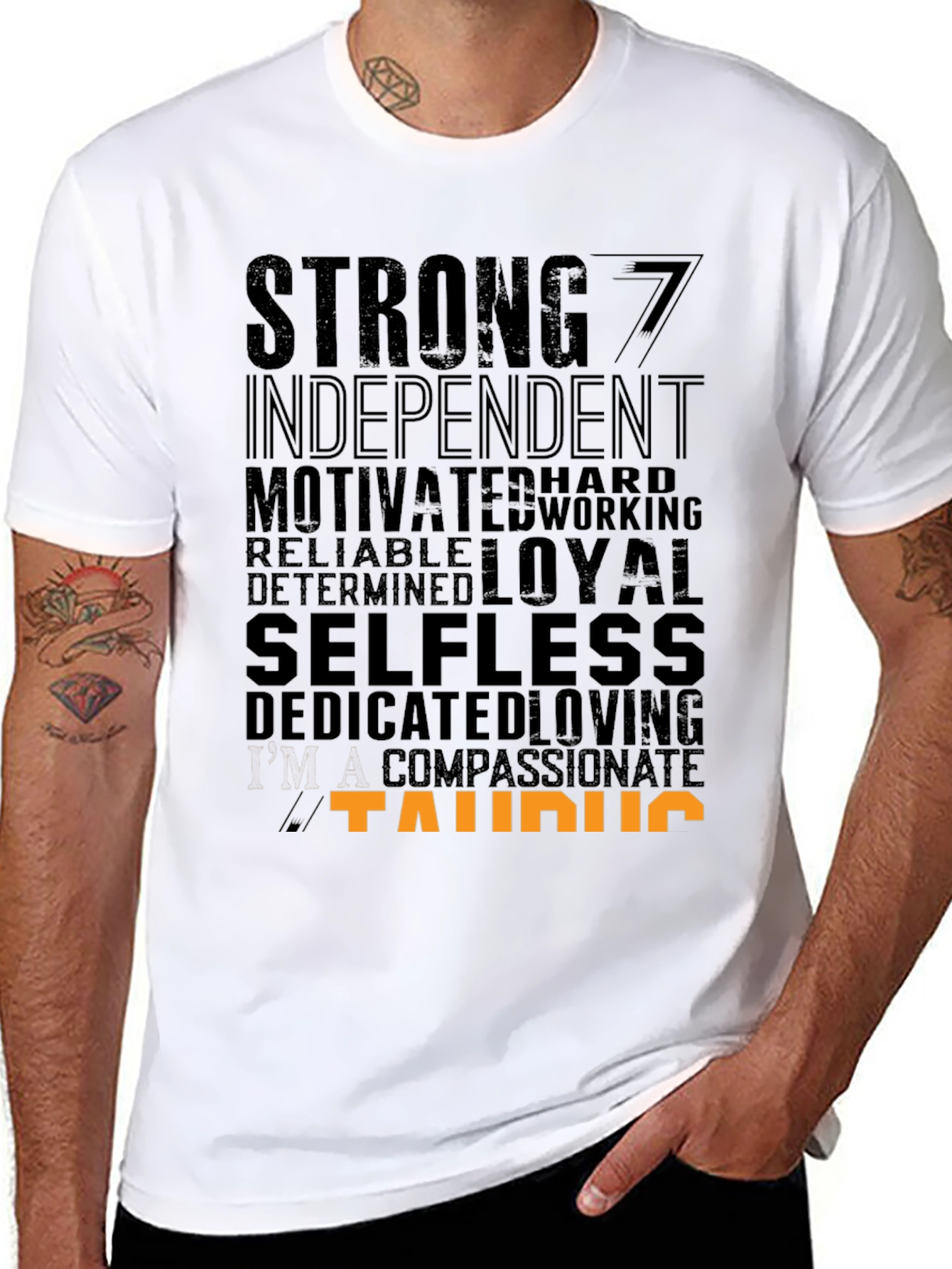 Taurus Zodiac Sign T-Shirt