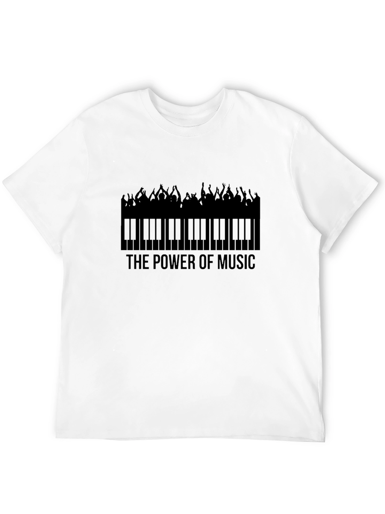 The Power of Music - Graphic Print T-Shirt