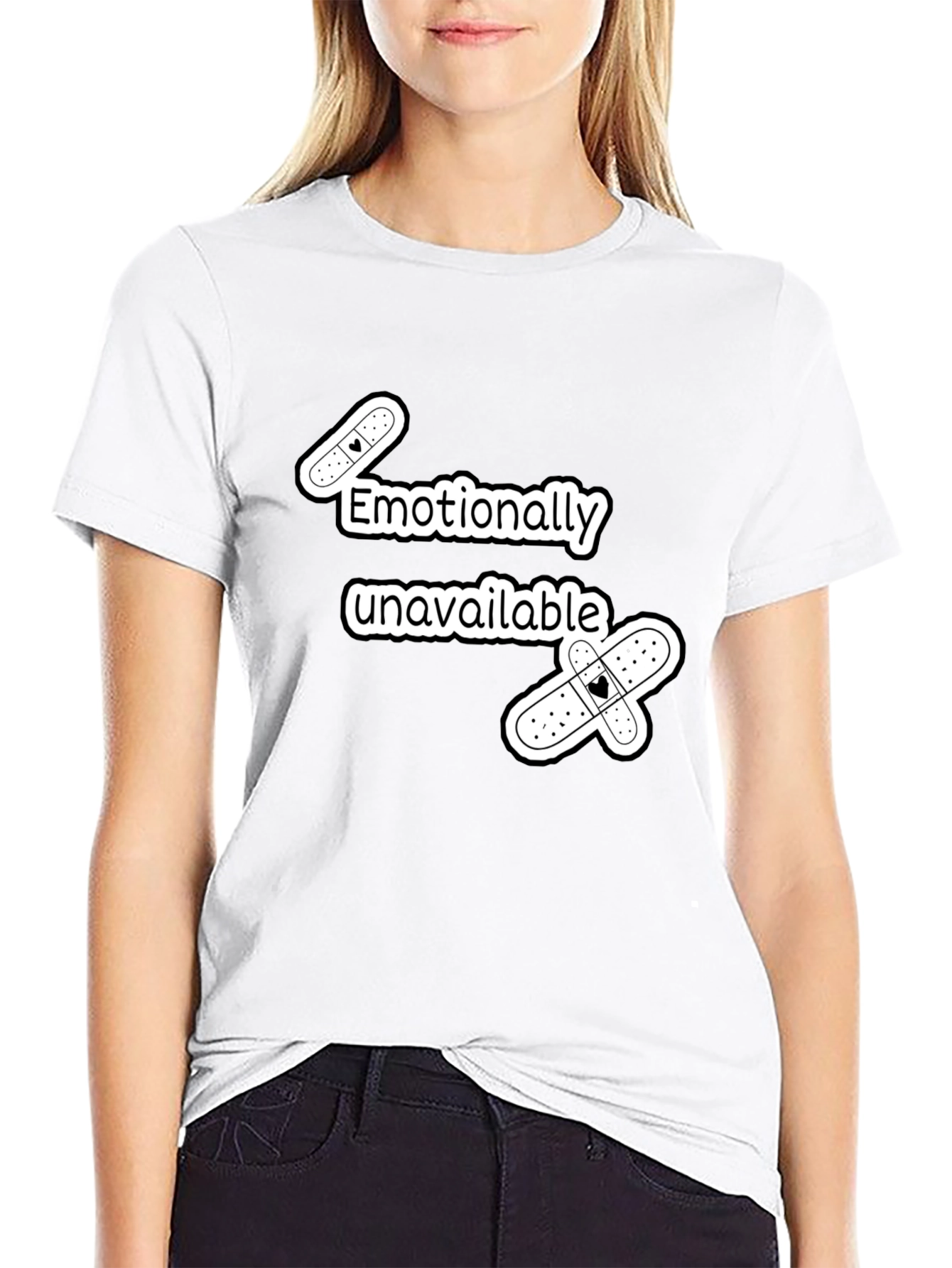 Emotionally Unavailable Graphic T-Shirt