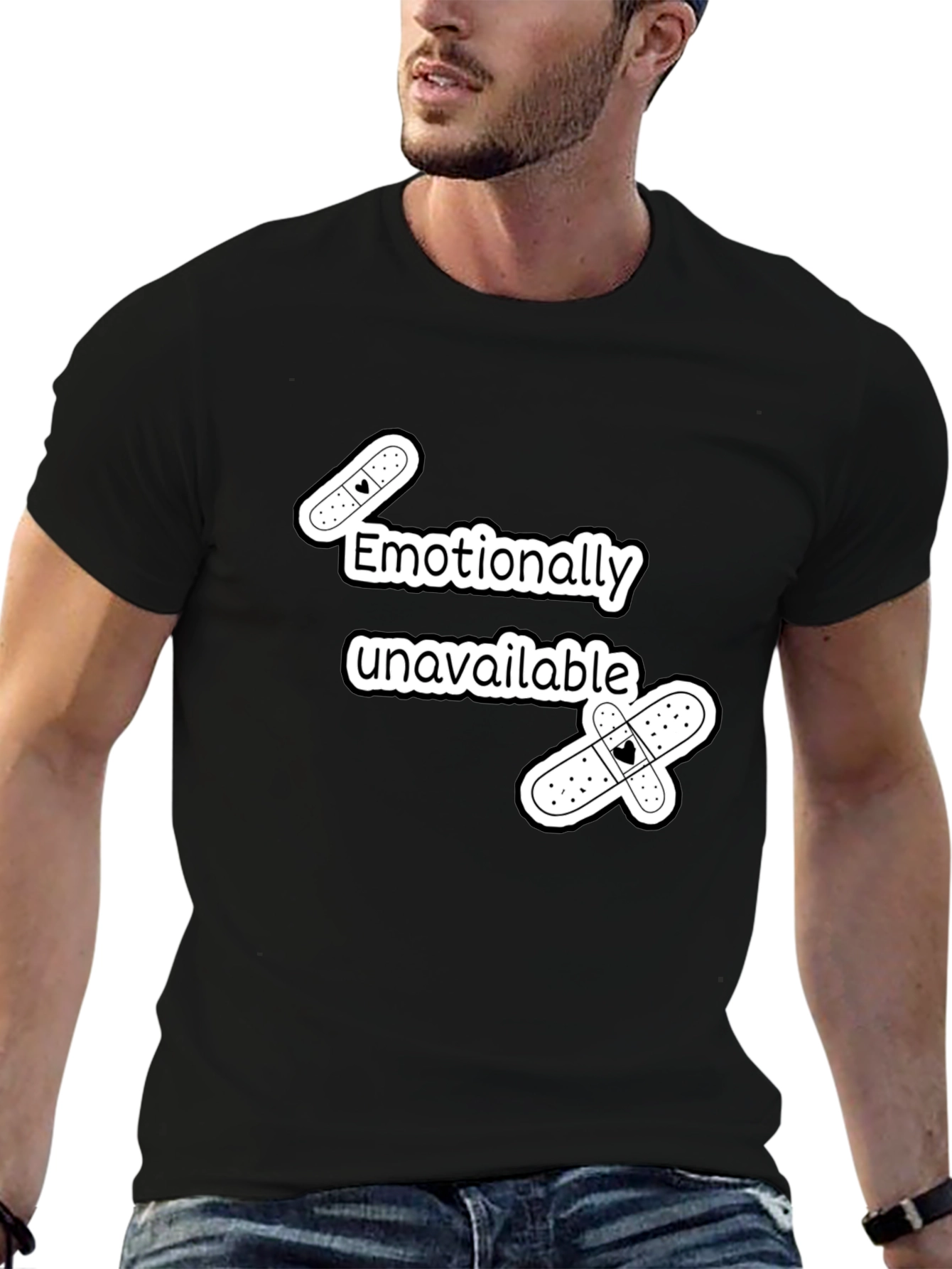 Emotionally Unavailable Graphic T-Shirt