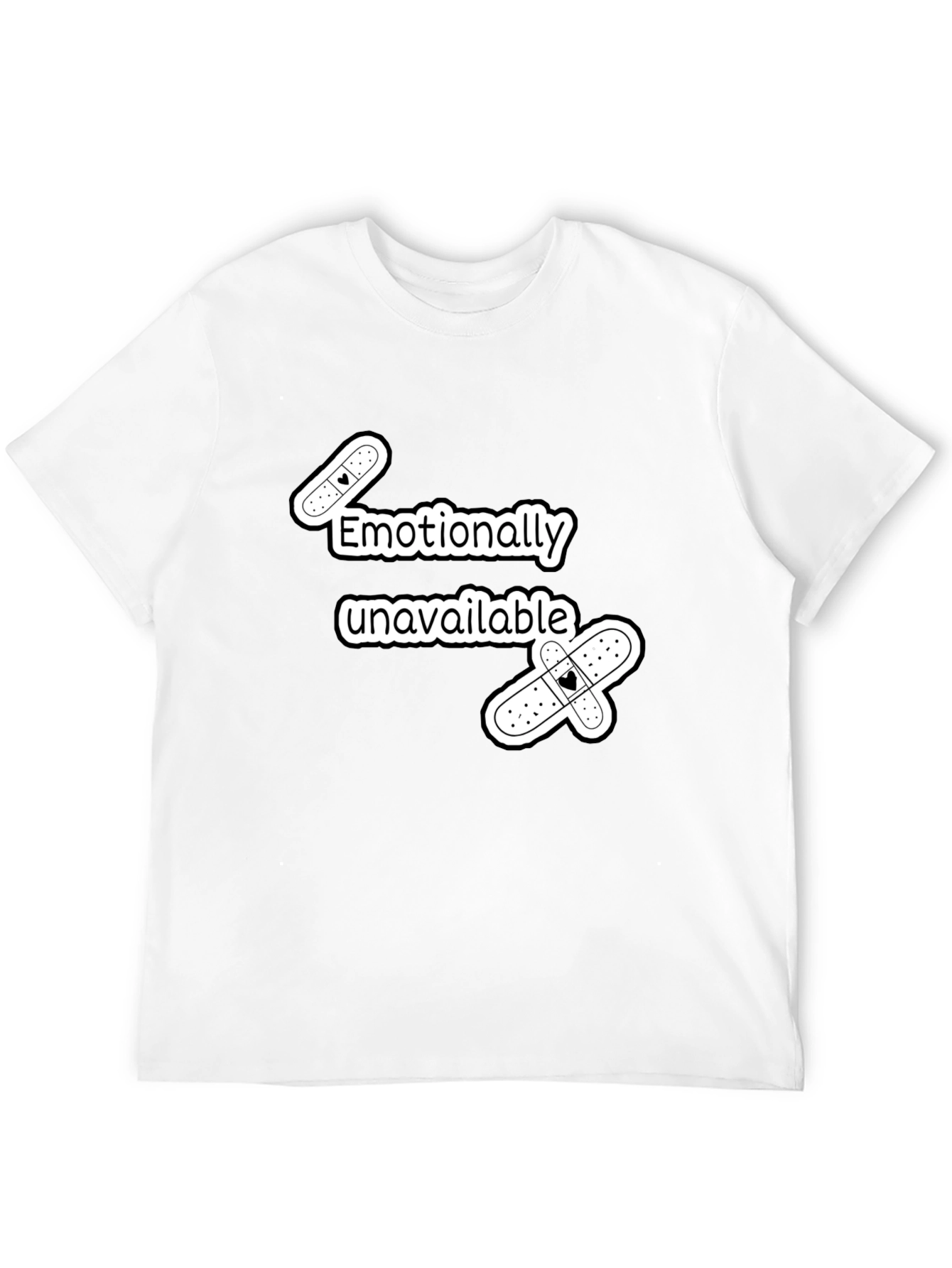 Emotionally Unavailable Graphic T-Shirt