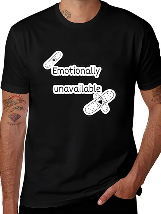 Emotionally Unavailable Graphic T-Shirt