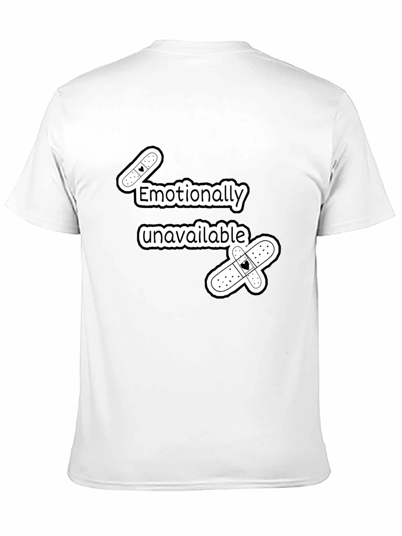 Emotionally Unavailable Graphic T-Shirt