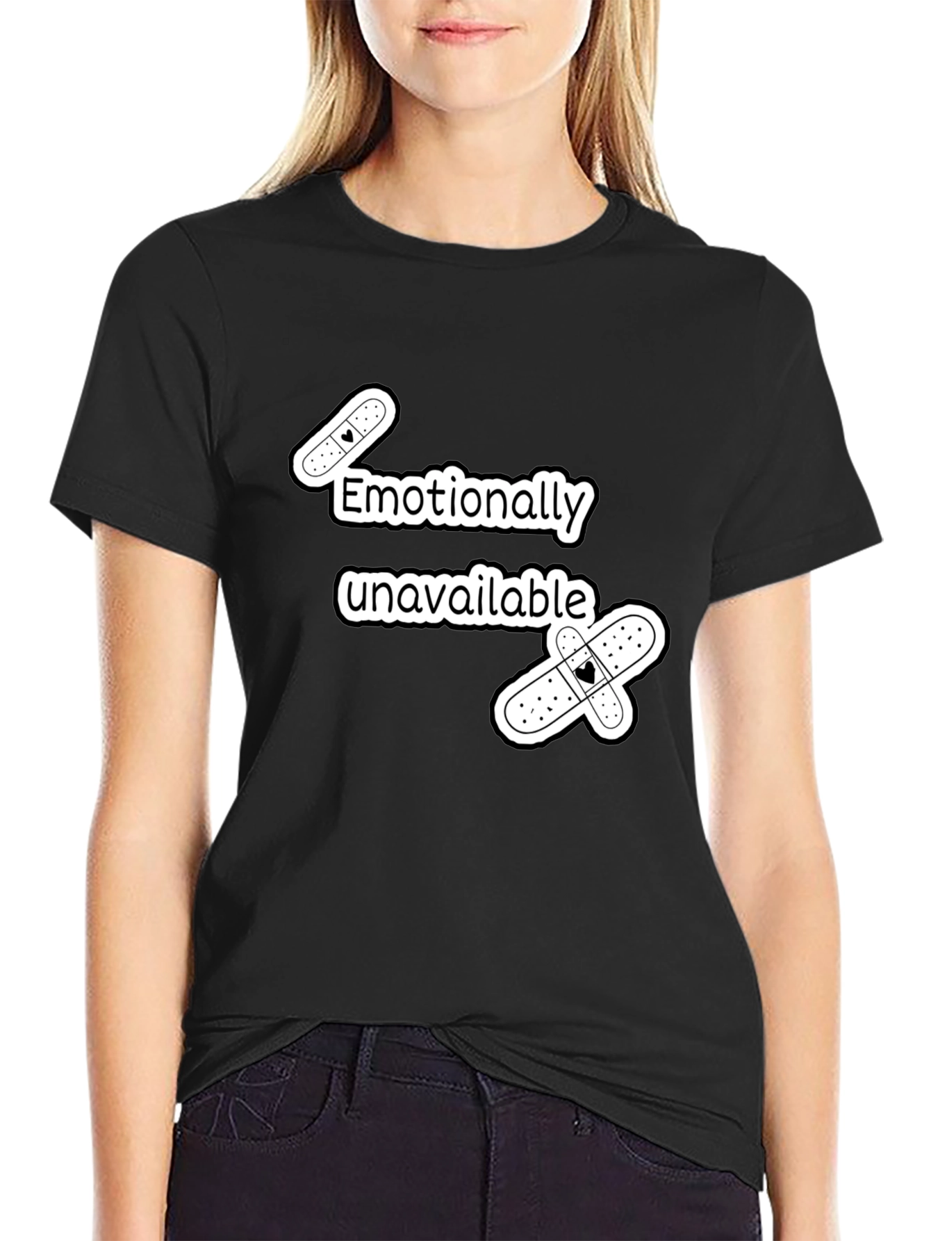 Emotionally Unavailable Graphic T-Shirt