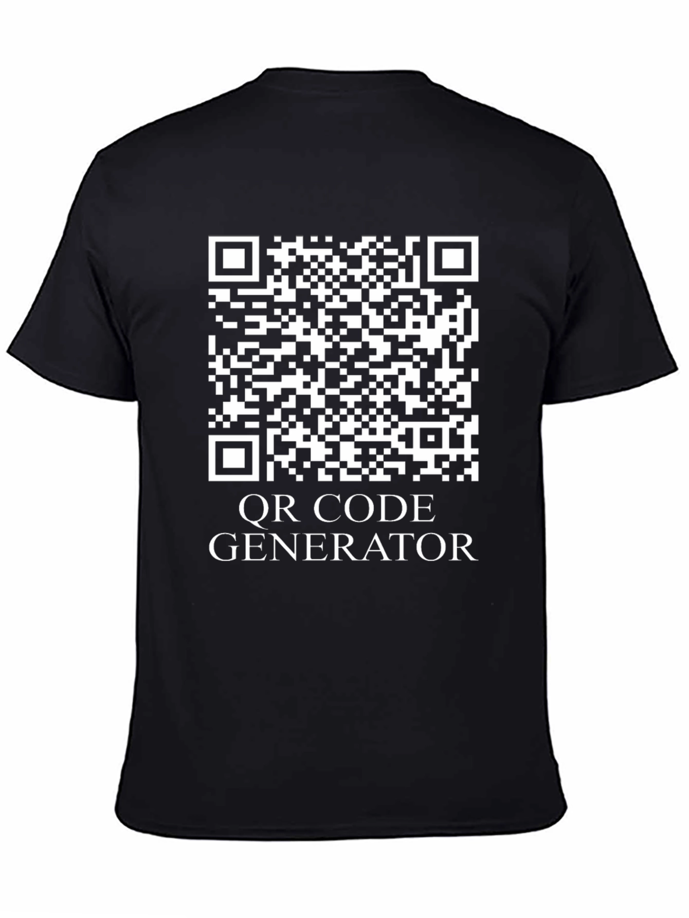 QR Code Generator Tee - Scan Me!