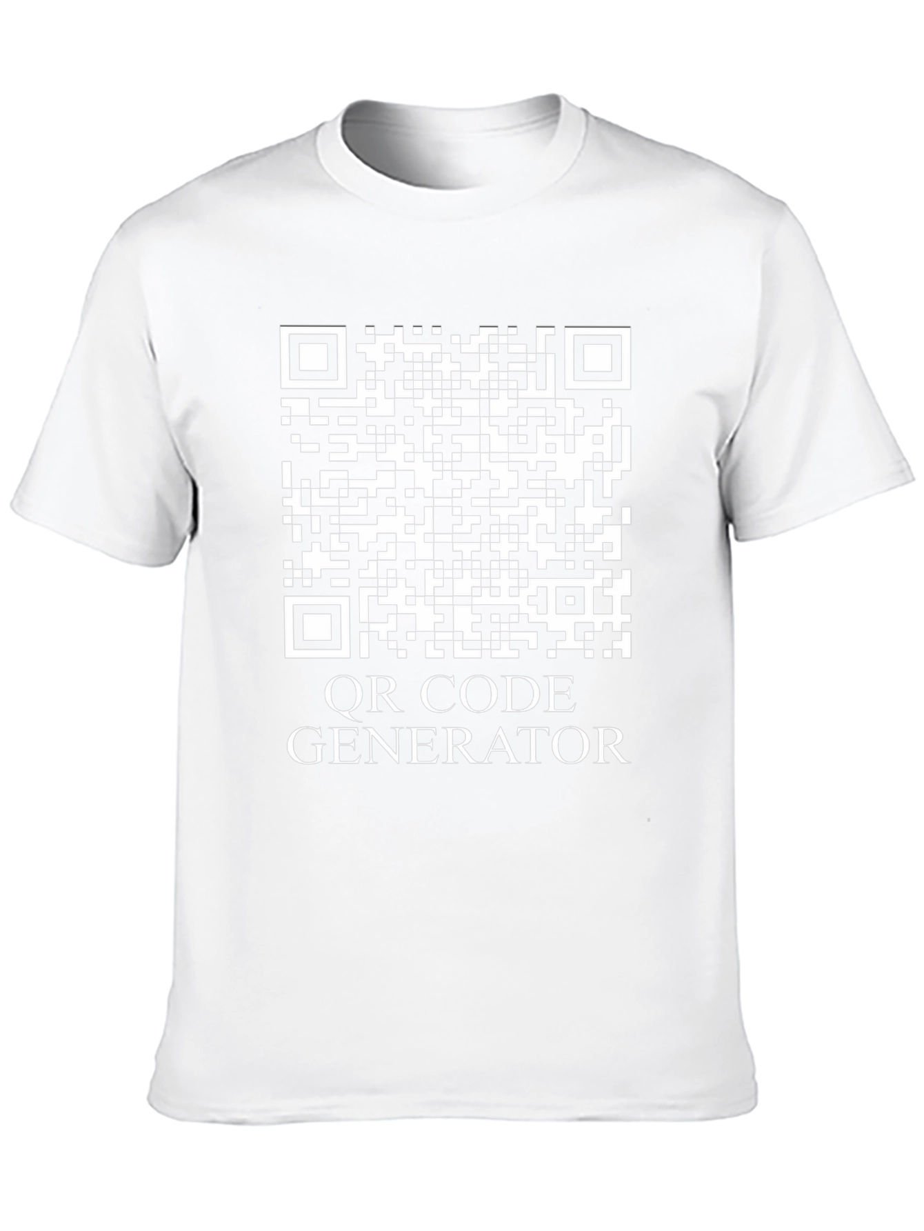 QR Code Generator Tee - Scan Me!