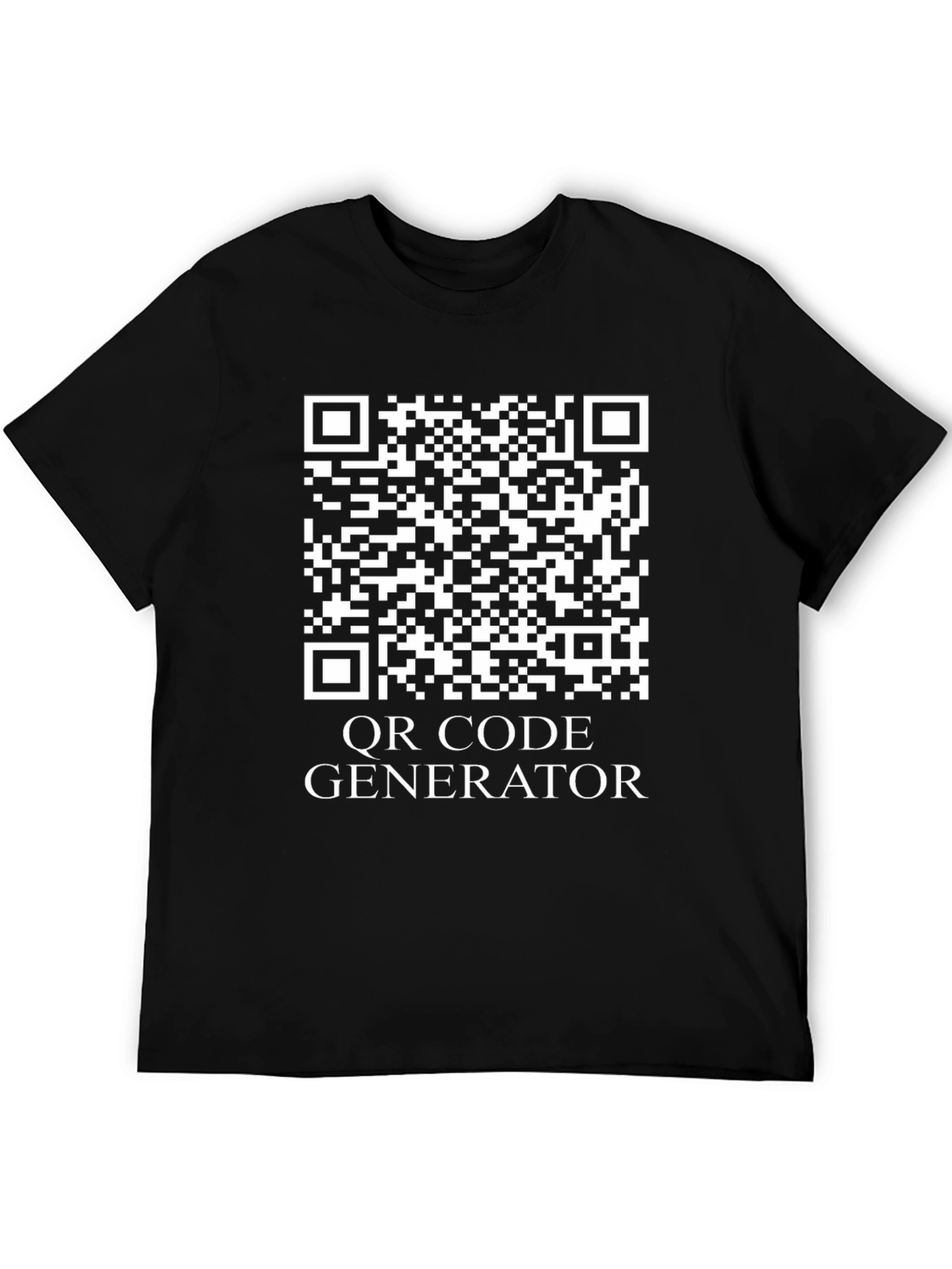 QR Code Generator Tee - Scan Me!