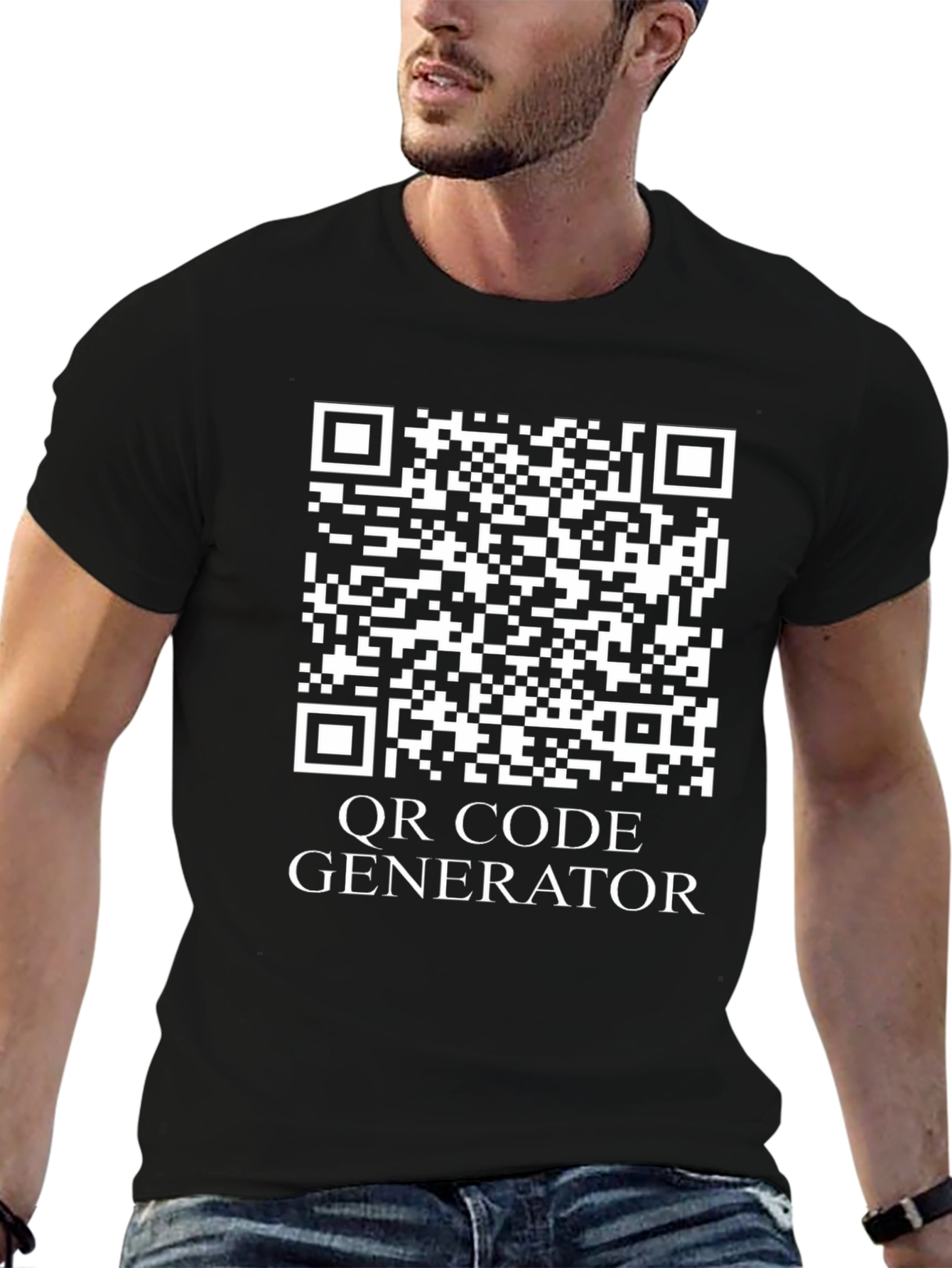 QR Code Generator Tee - Scan Me!