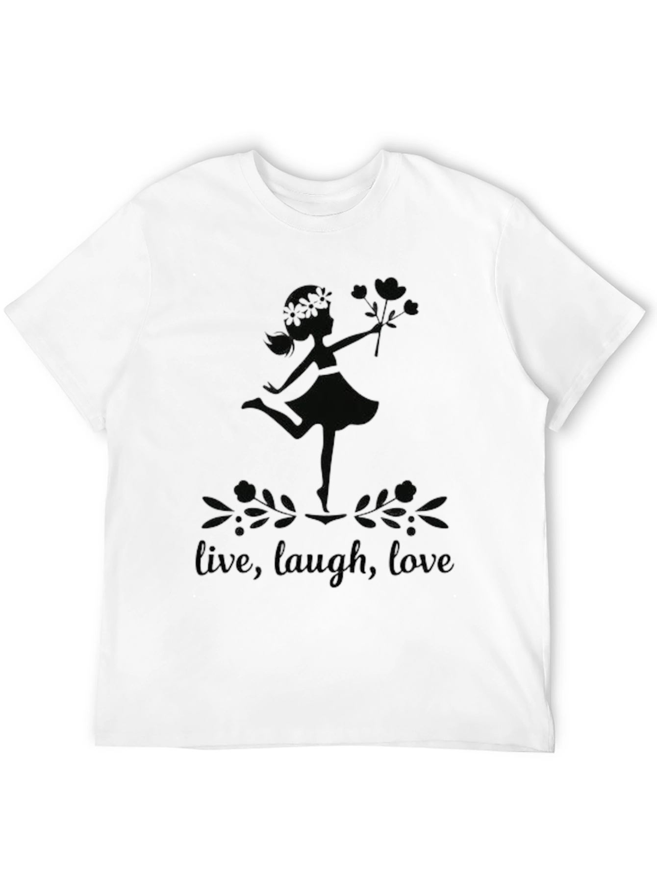 Live Laugh Love Graphic Tee - Womens Design