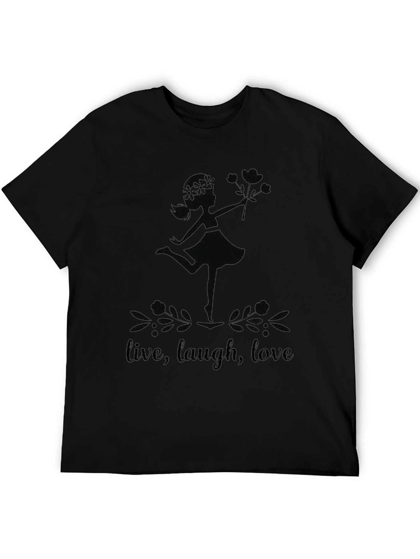 Live Laugh Love Graphic Tee - Womens Design