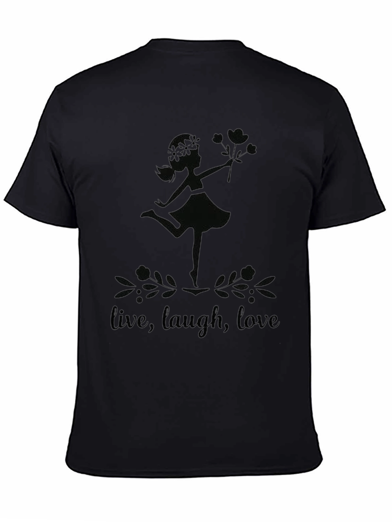 Live Laugh Love Graphic Tee - Womens Design