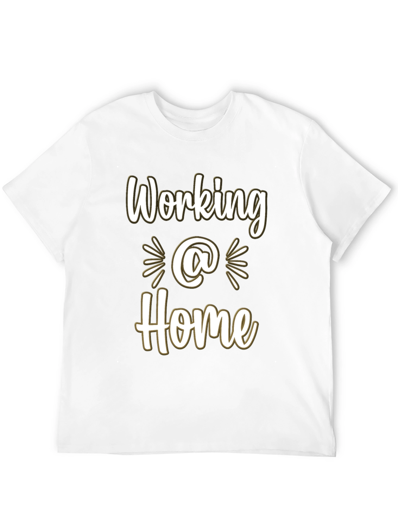 Working @ Home Black Tee
