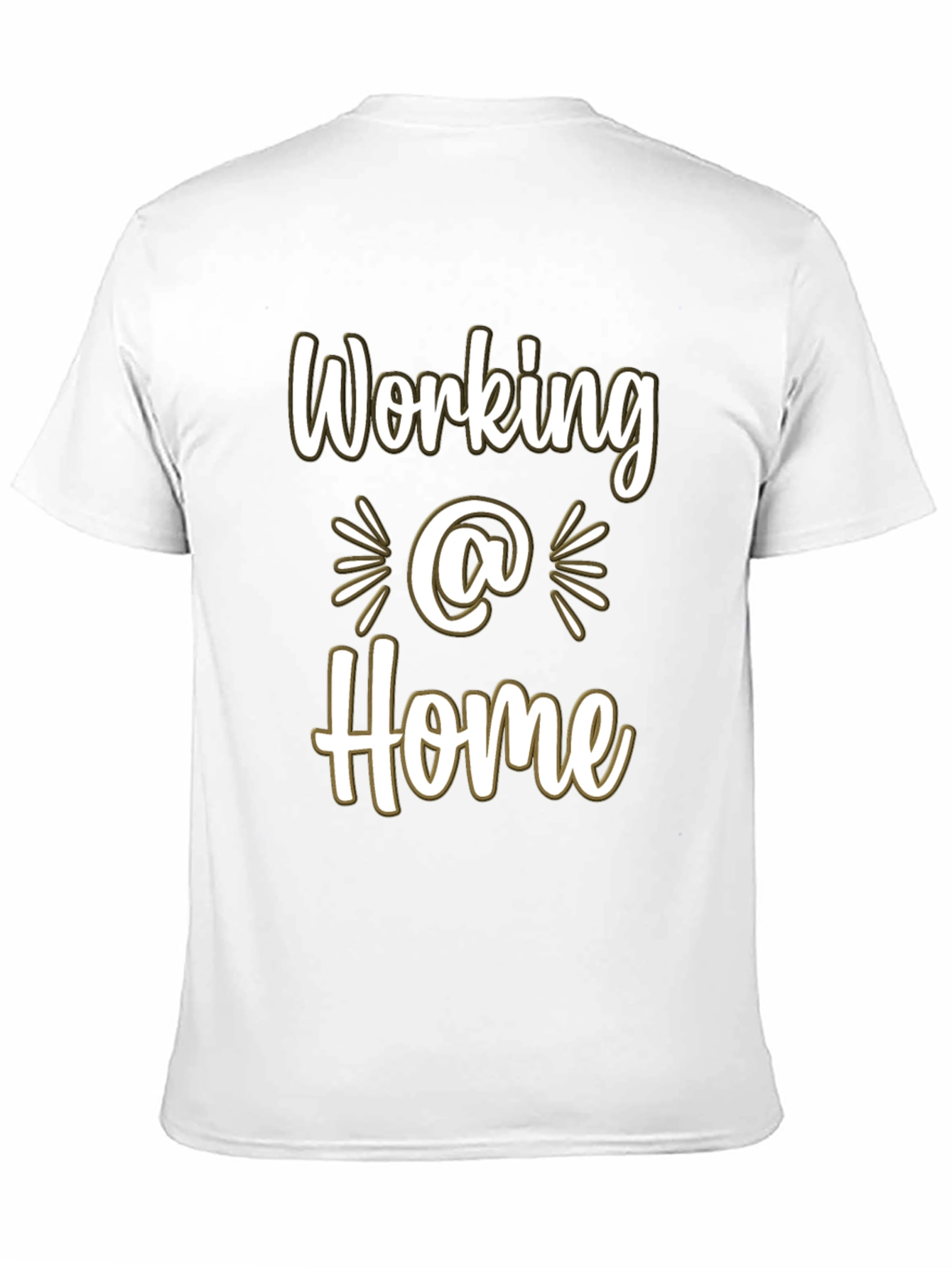 Working @ Home Black Tee