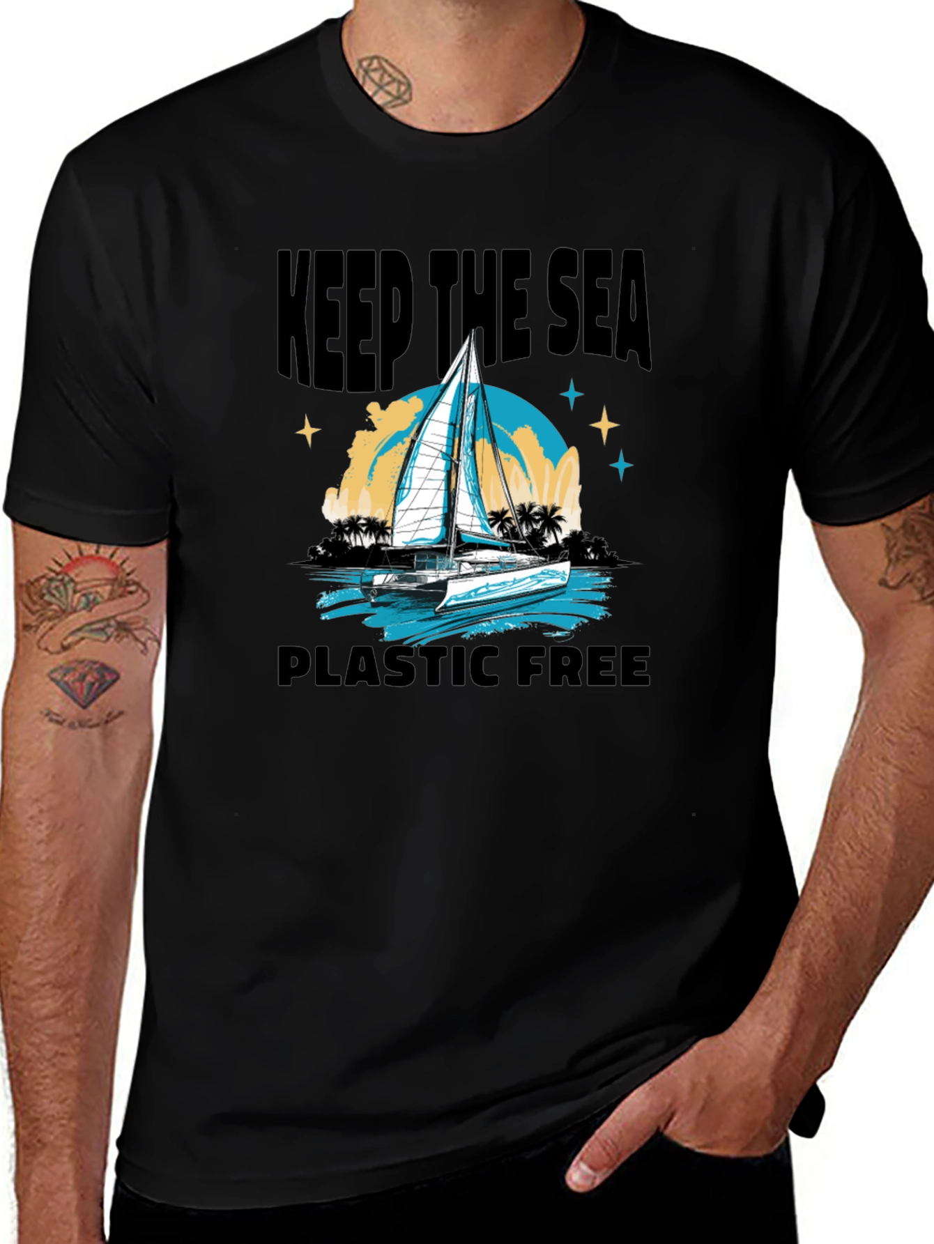 Keep The Sea Plastic Free T-Shirt
