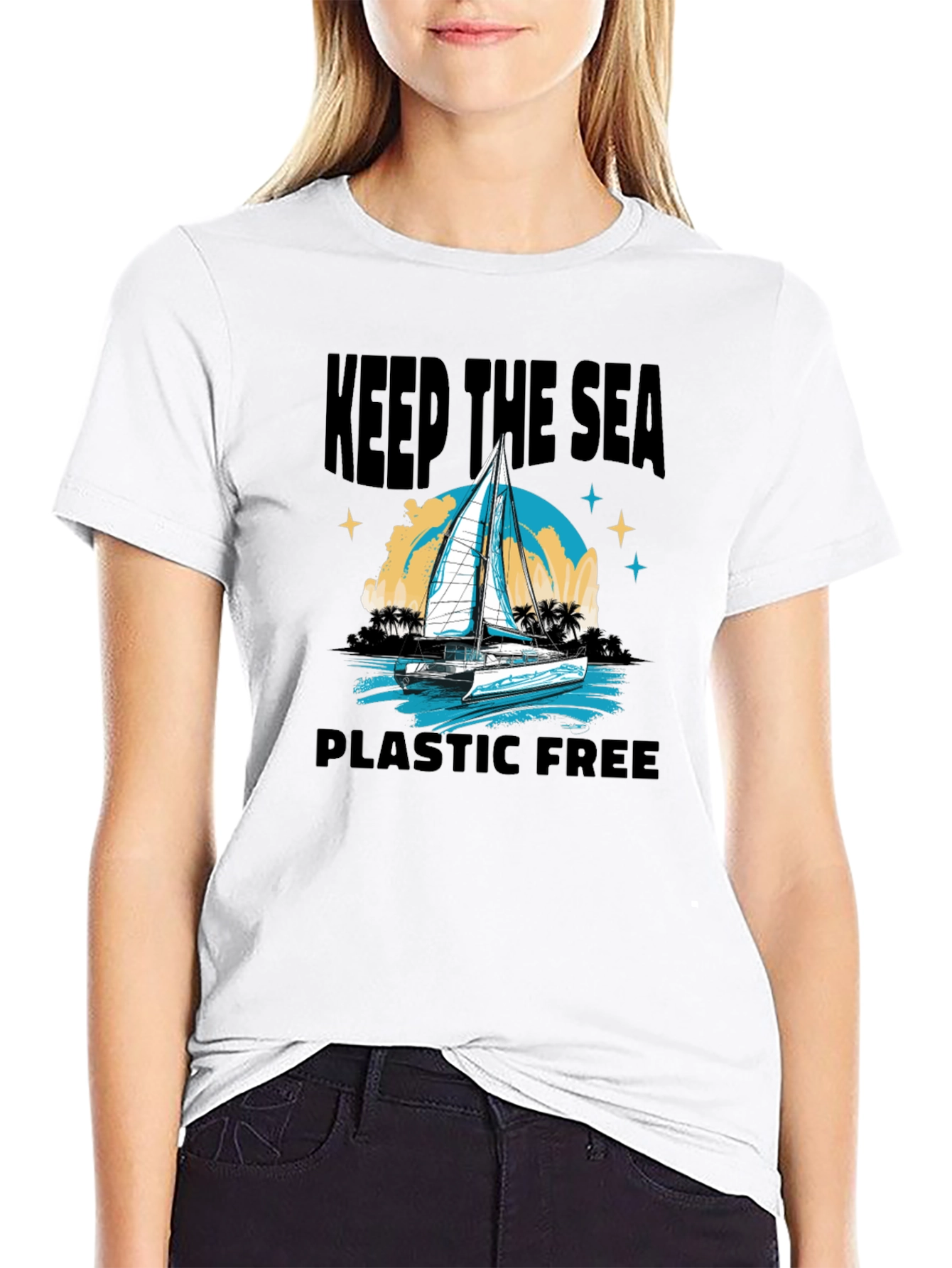 Keep The Sea Plastic Free T-Shirt