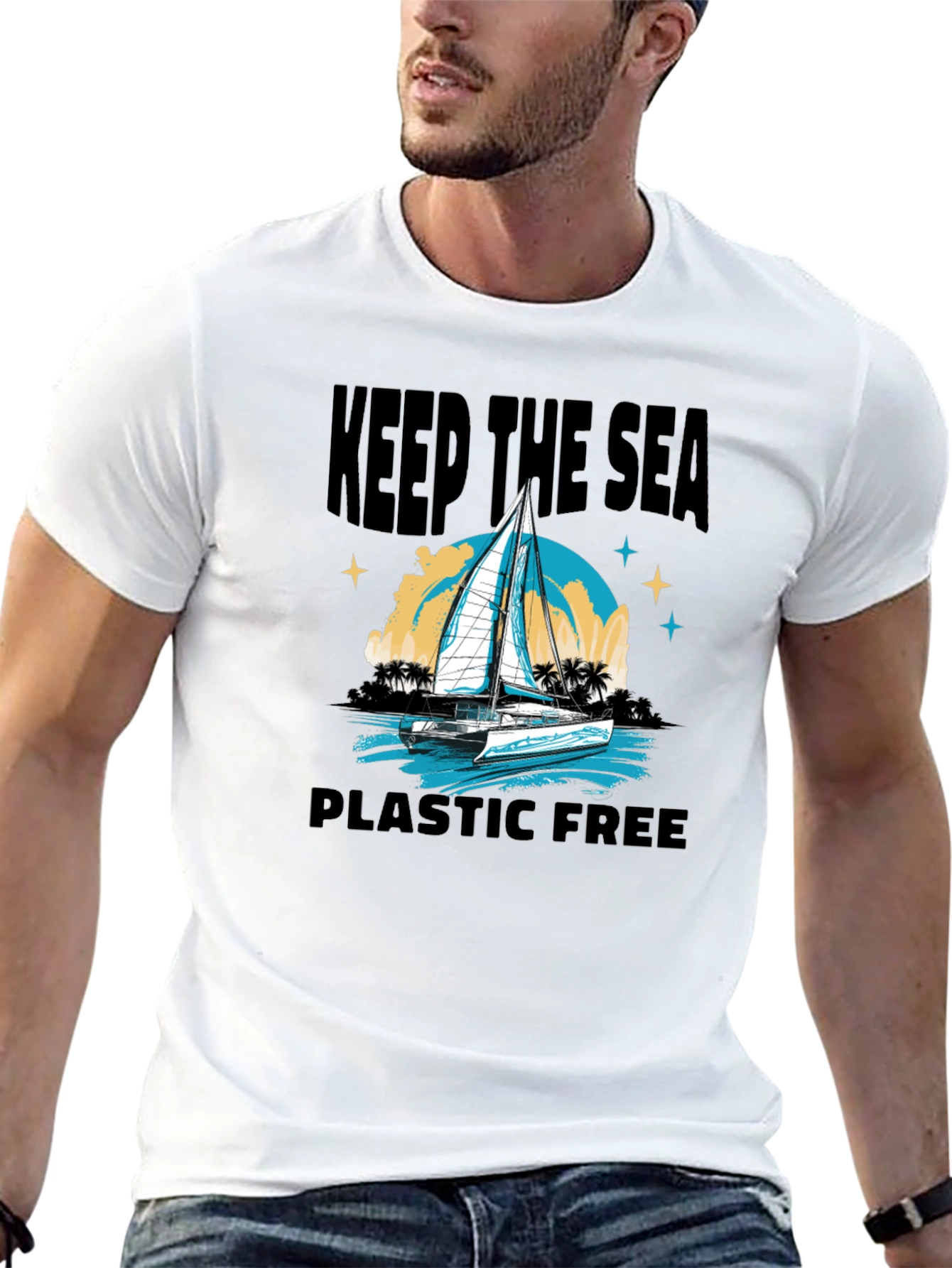 Keep The Sea Plastic Free T-Shirt