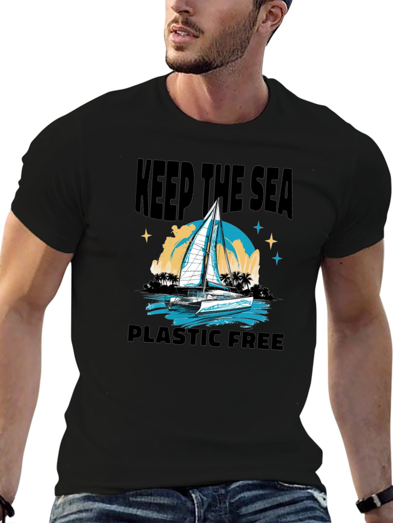 Keep The Sea Plastic Free T-Shirt