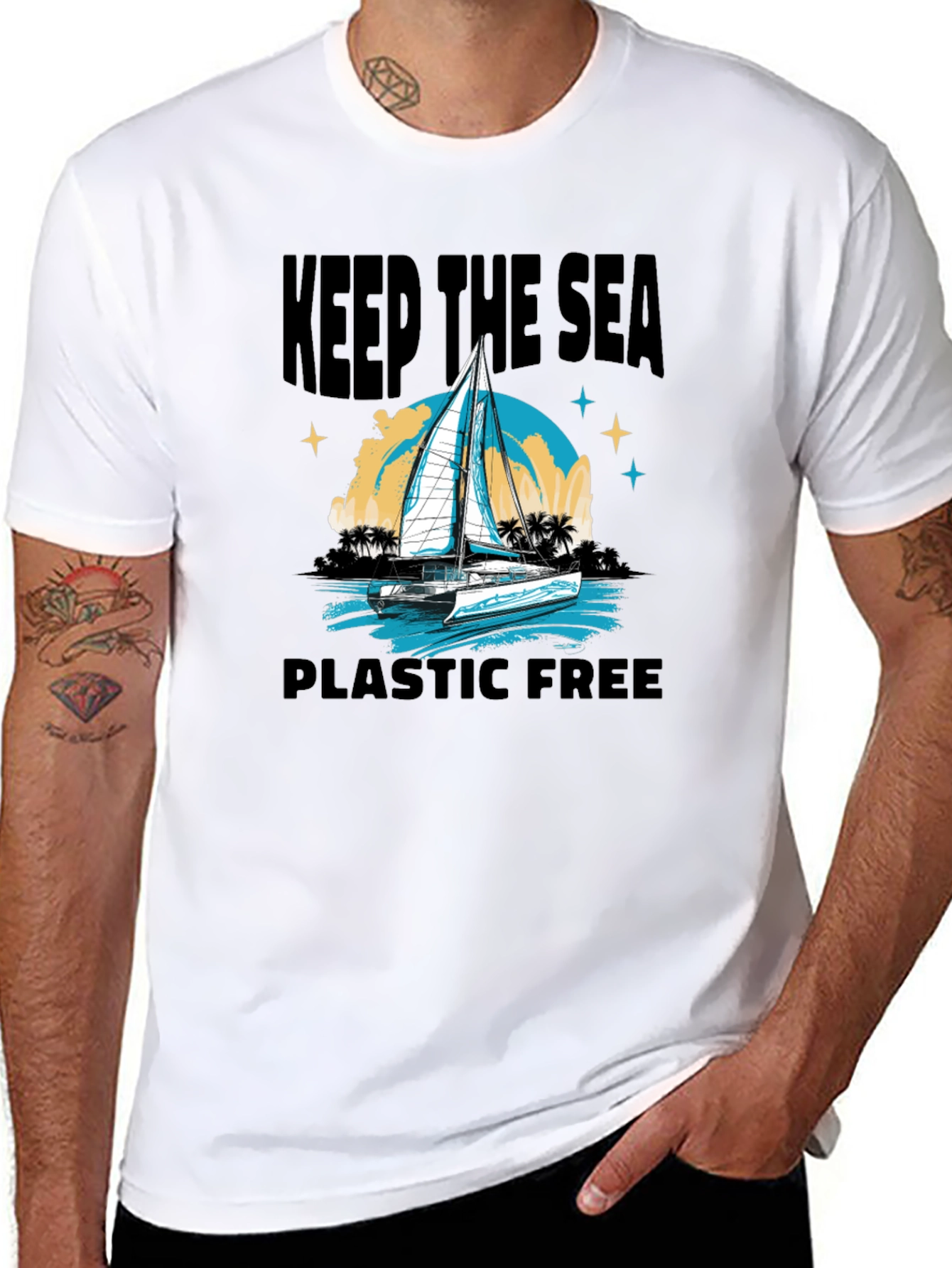 Keep The Sea Plastic Free T-Shirt
